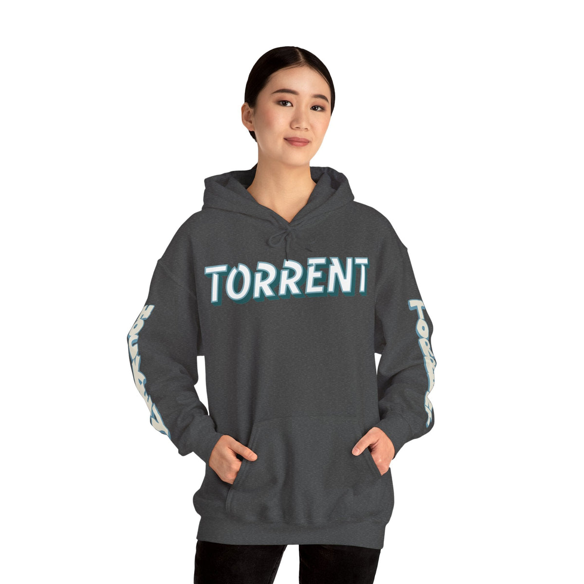 Alex Carpenter Torrent Unisex Hoodie in Antique Sapphire | Chix Sports