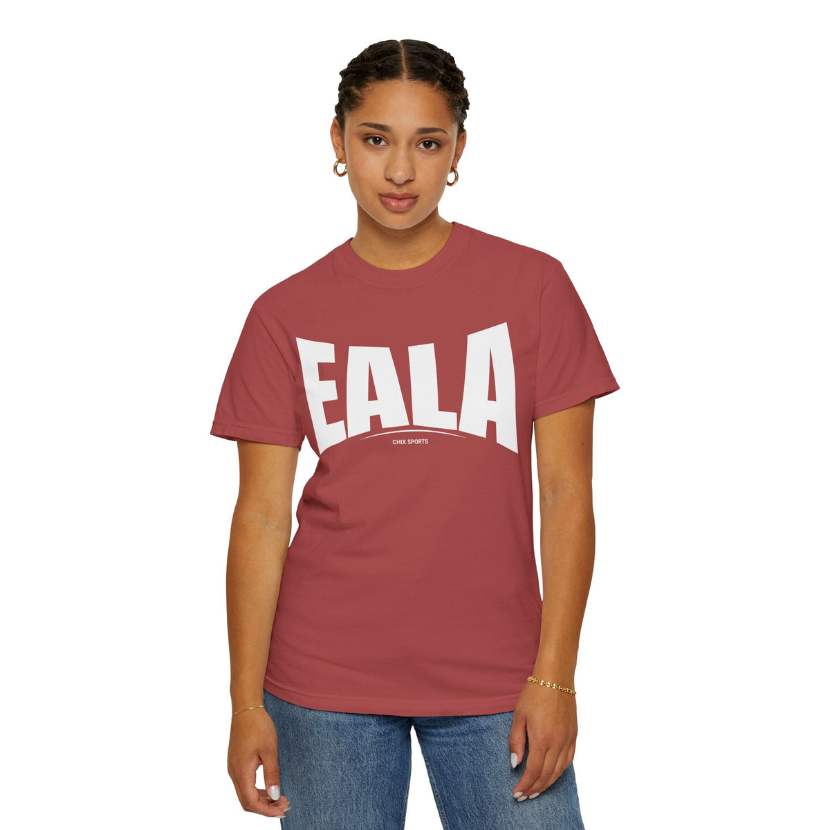 Alex Eala Premium Unisex Fan Shirt in Red | Chix Sports