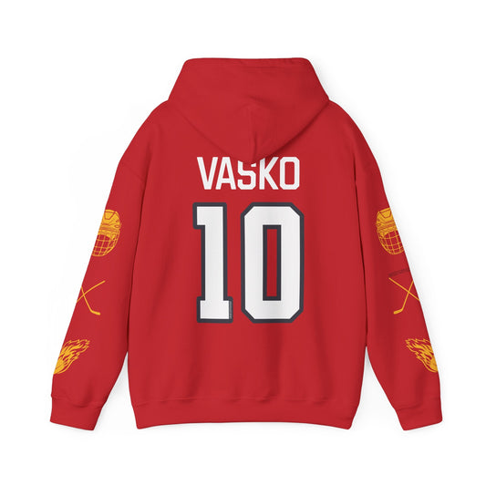 Alexa Vasko 10 Charge Hockey Heavy Unisex Hoodie | Chix Sports