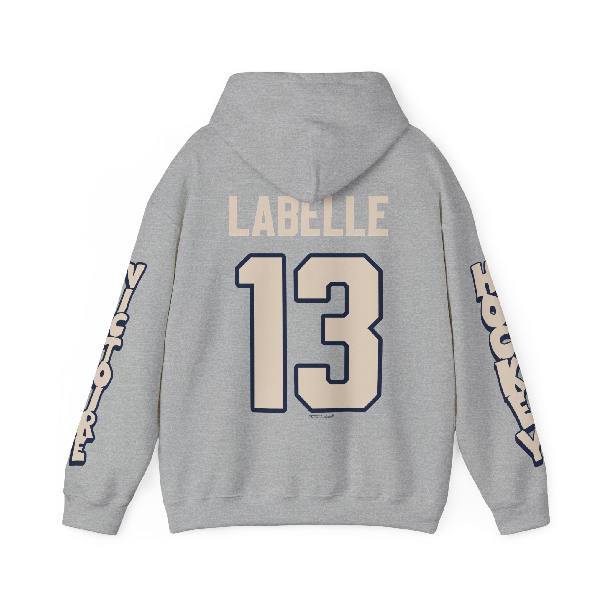 Alexandra Labelle Victoire Unisex Hoodie in Sport Grey | Chix Sports