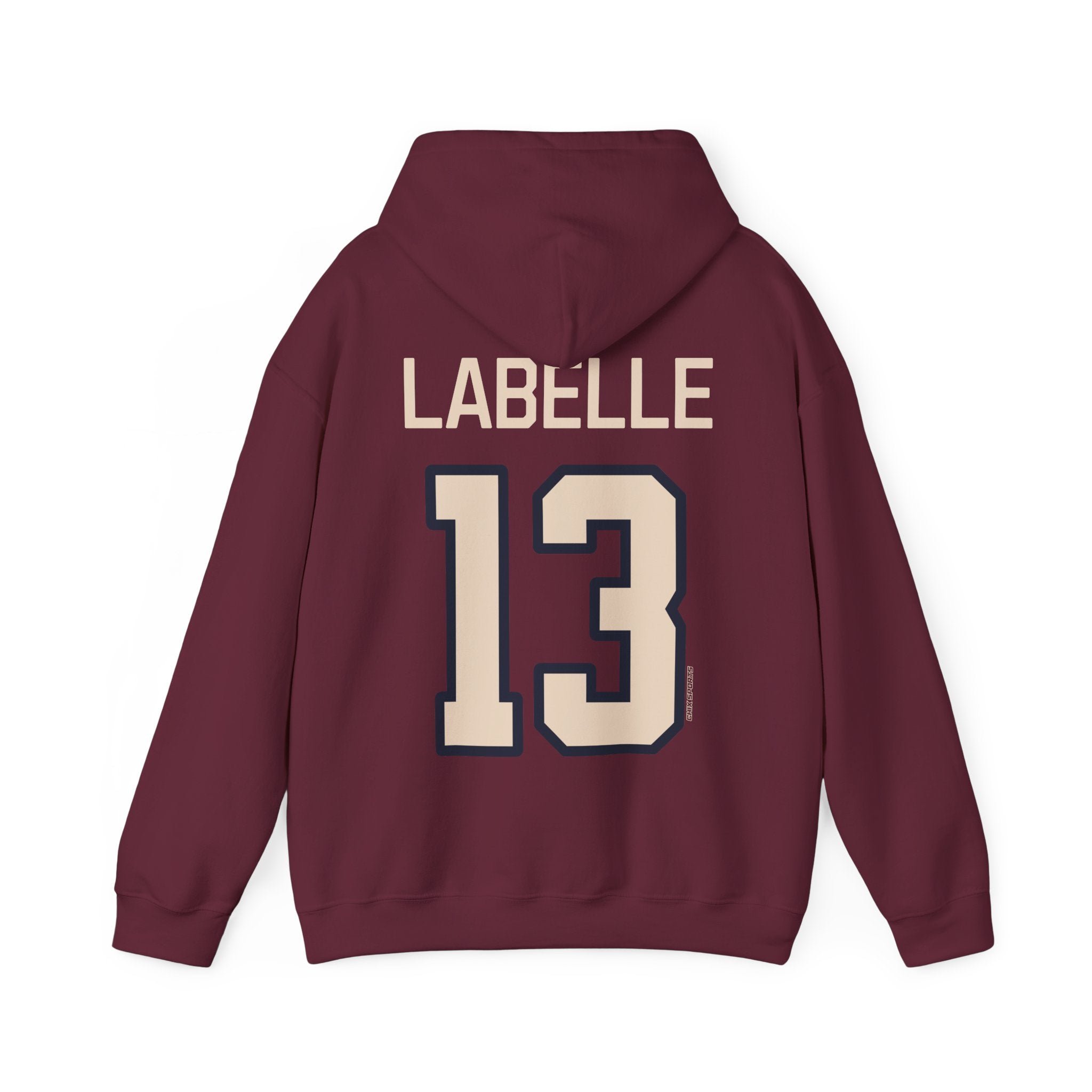 Alexandra Labelle Victoire Unisex Hoodie - No sleeve print | Chix Sports