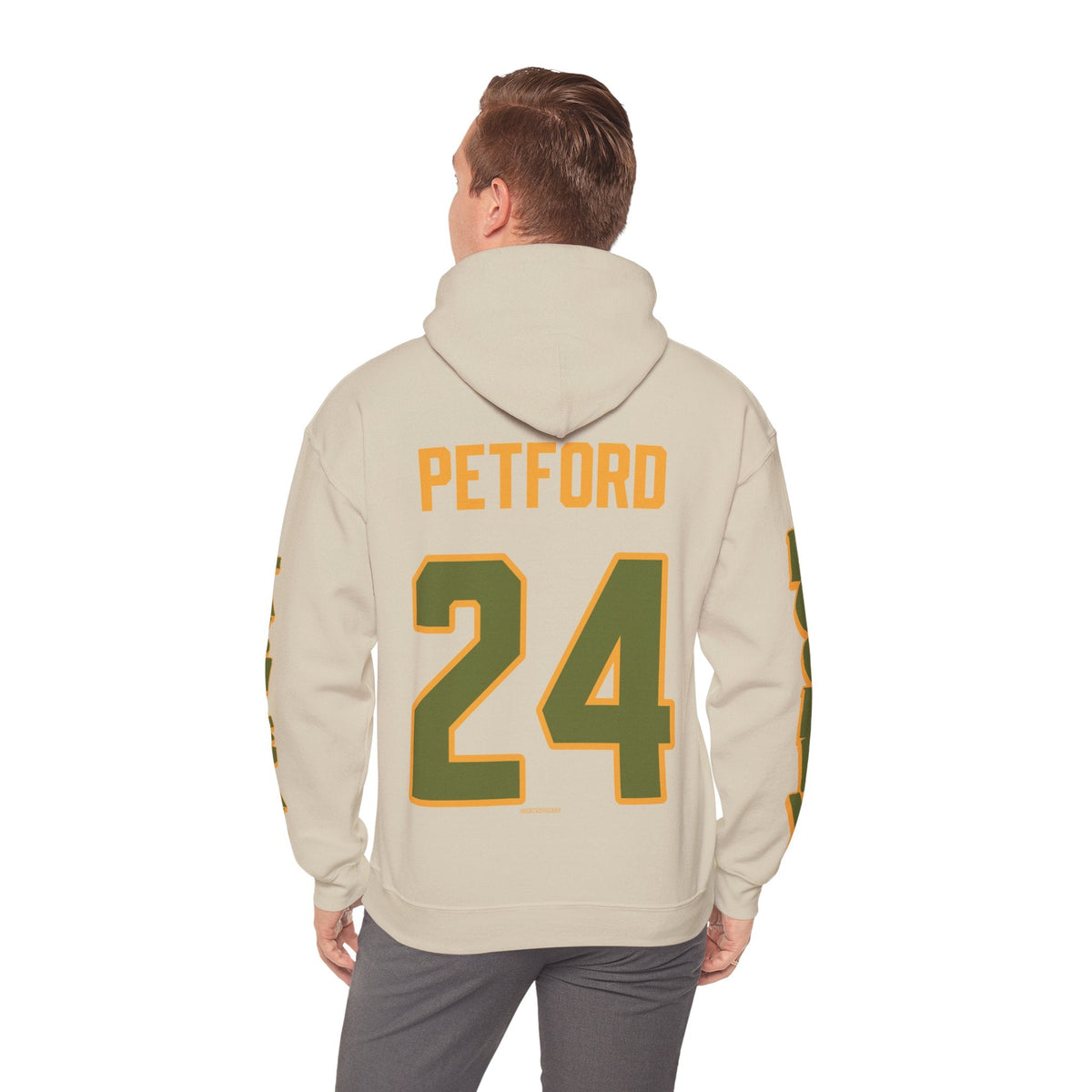 Alexis Petford Las Vegas Women's Hockey Unisex Hoodie in Military Green | Chix Sports