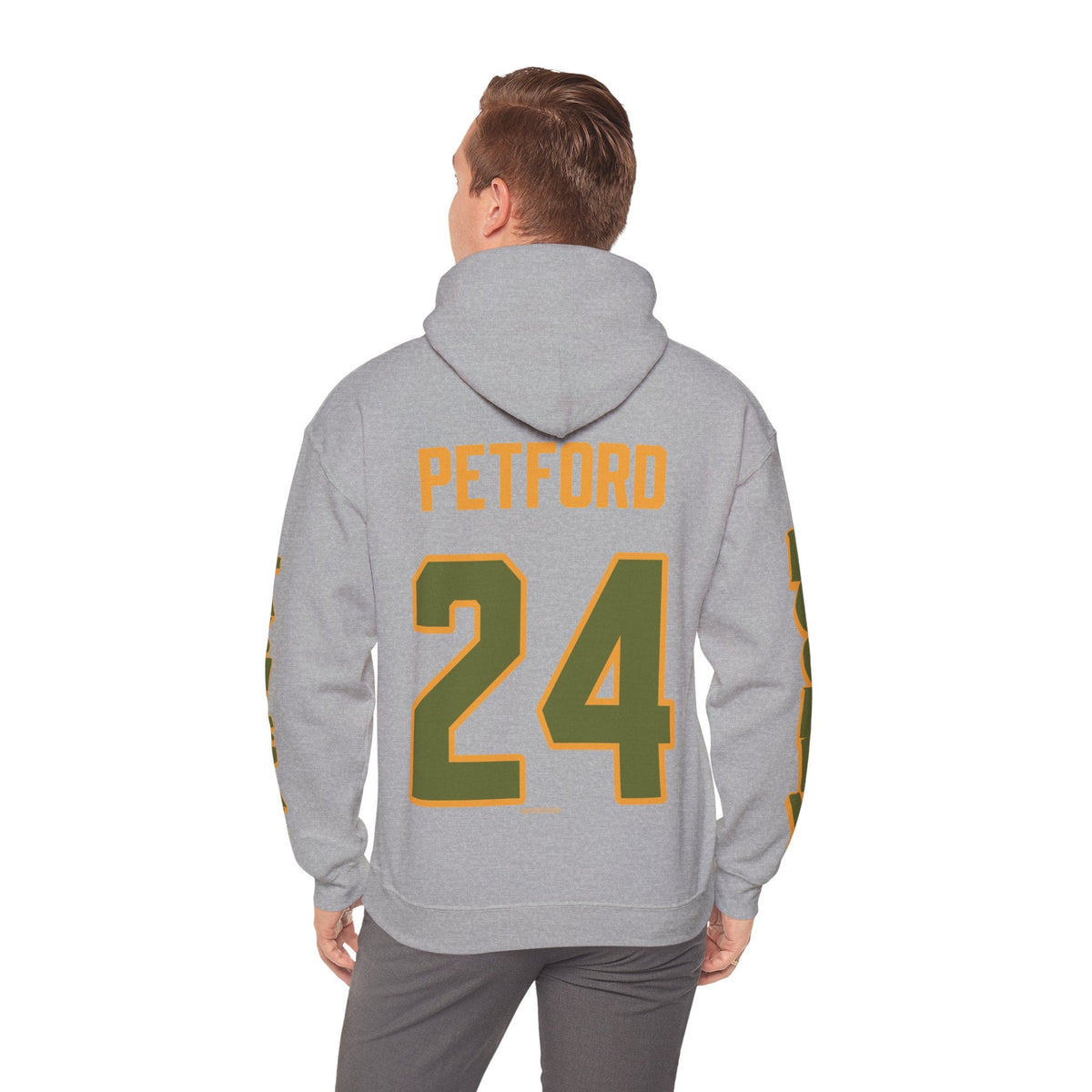 Alexis Petford Las Vegas Women's Hockey Unisex Hoodie in Military Green | Chix Sports