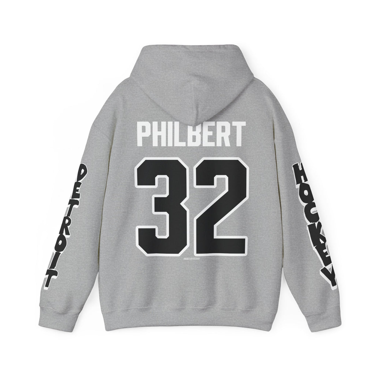 Alice Philbert Detroit Hockey Club Unisex Hoodie in Sport Grey | Chix Sports