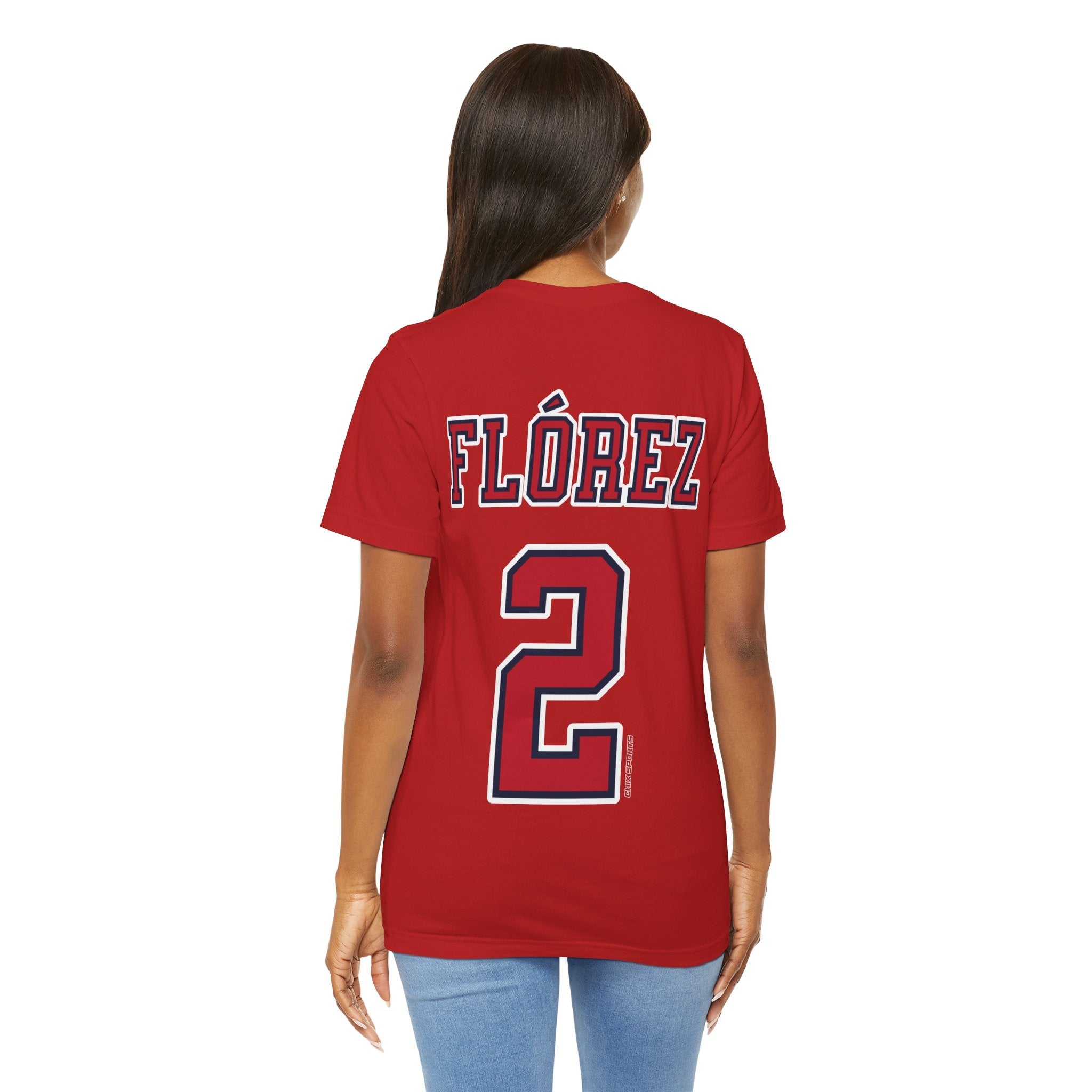 Alicia Florez Getino Mystics Unisex Jersey T-shirt | Chix Sports