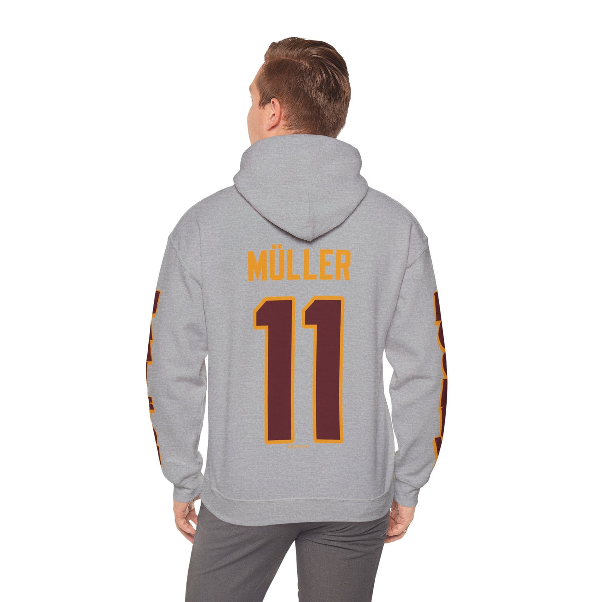 Alina Müller Hamilton Expansion Unisex Hoodie in Maroon | Chix Sports