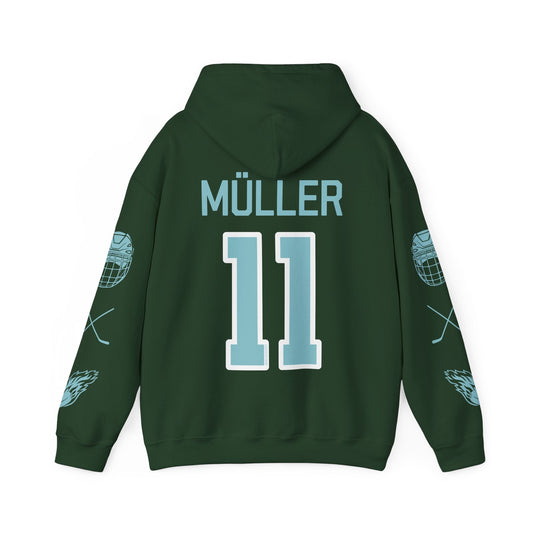 Alina Muller 11 Heavy Fleet Hoodie | Chix Sports