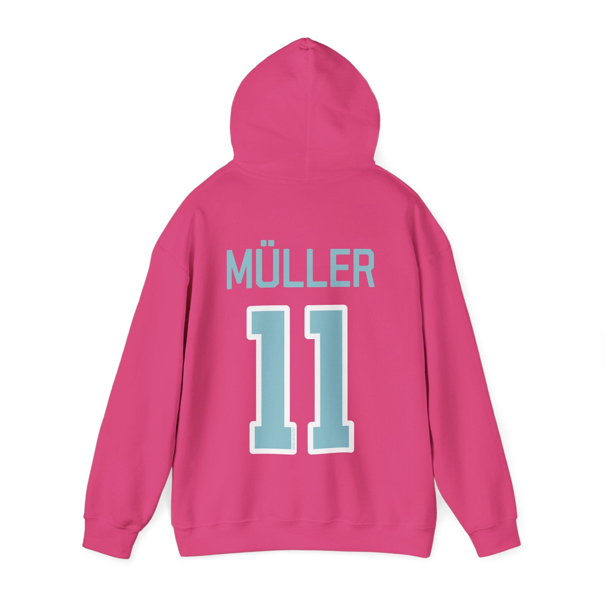 Alina Muller 11 Heavy Fleet Hoodie - No Sleeve Print | Chix Sports
