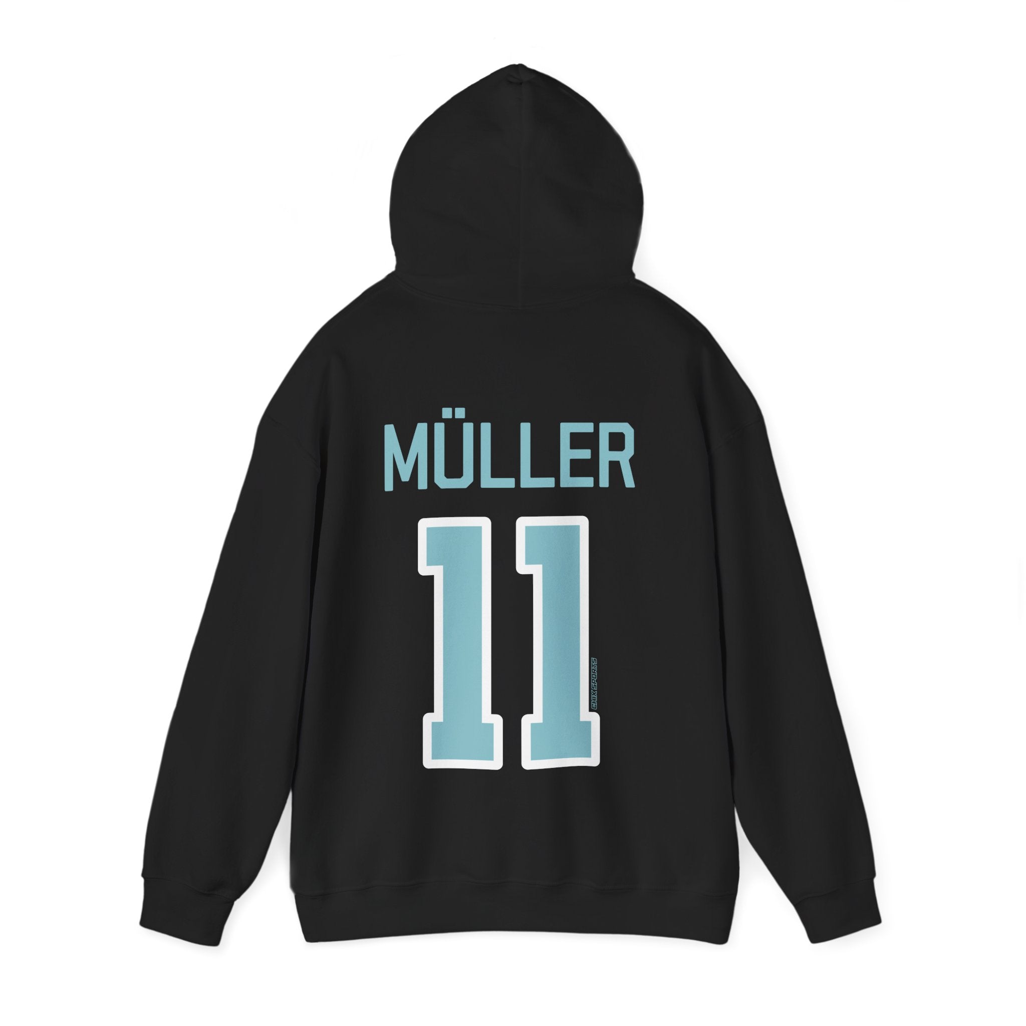 Alina Muller 11 Unisex Fleet Hoodie - No Sleeve Print | Chix Sports