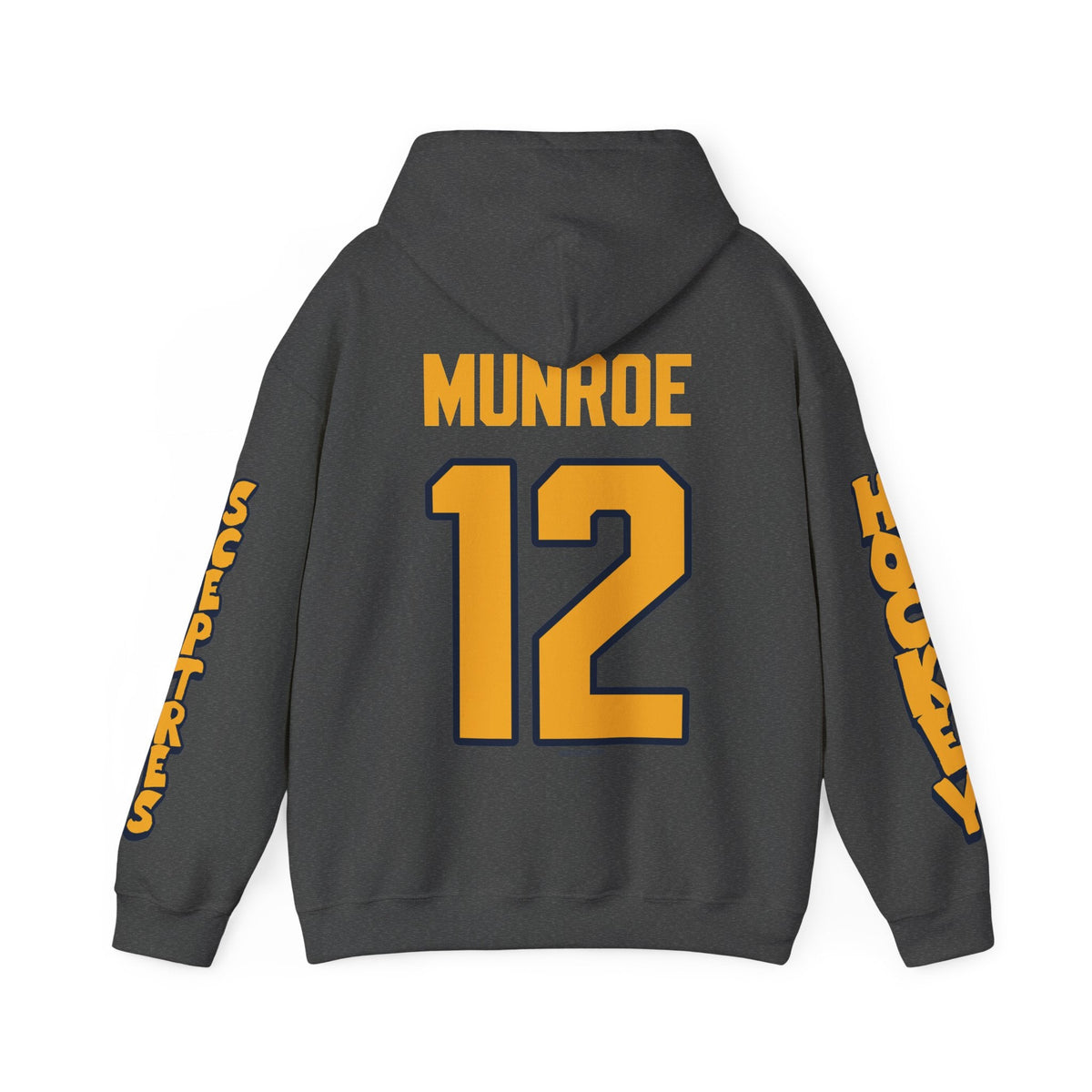 Allie Munroe Sceptres Unisex Hoodie in Dark Heather | Chix Sports