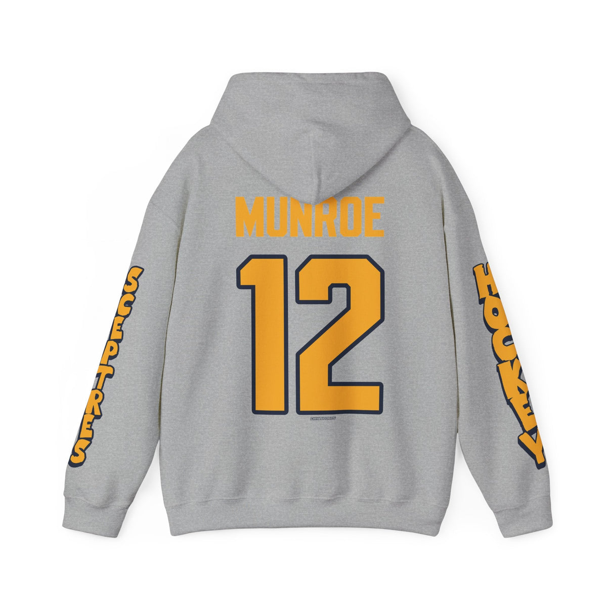 Allie Munroe Sceptres Unisex Hoodie in Sport Grey | Chix Sports