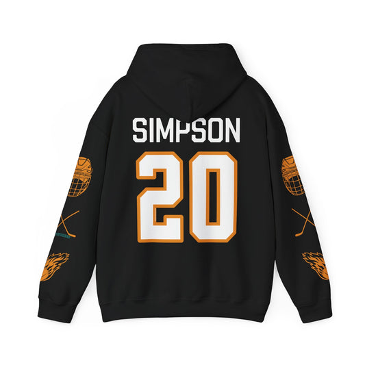 Allyson Simpson 20 Sirens Hockey Heavy Hoodie | Chix Sports