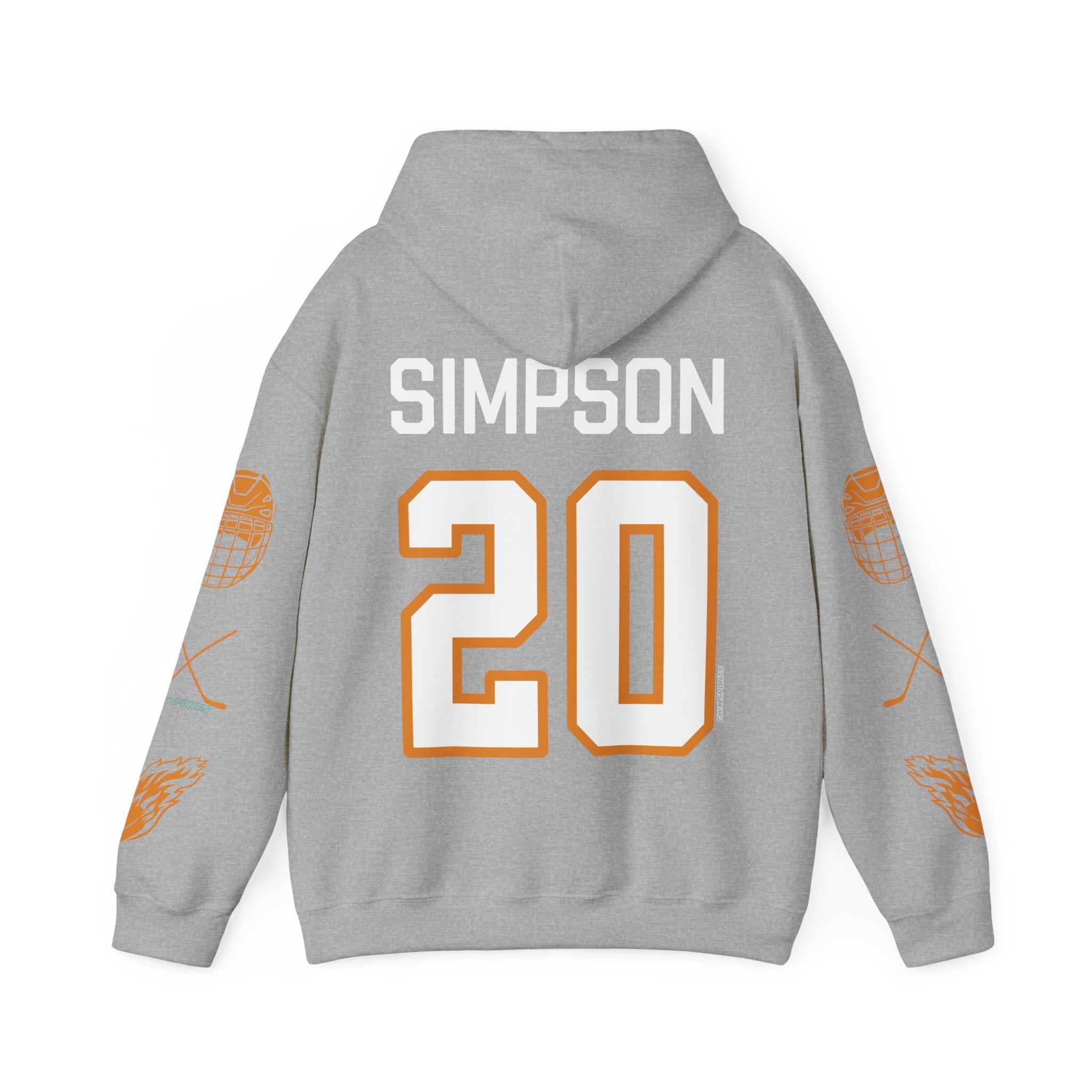 Allyson Simpson Sirens Unisex Heavy Hoodie | Chix Sports