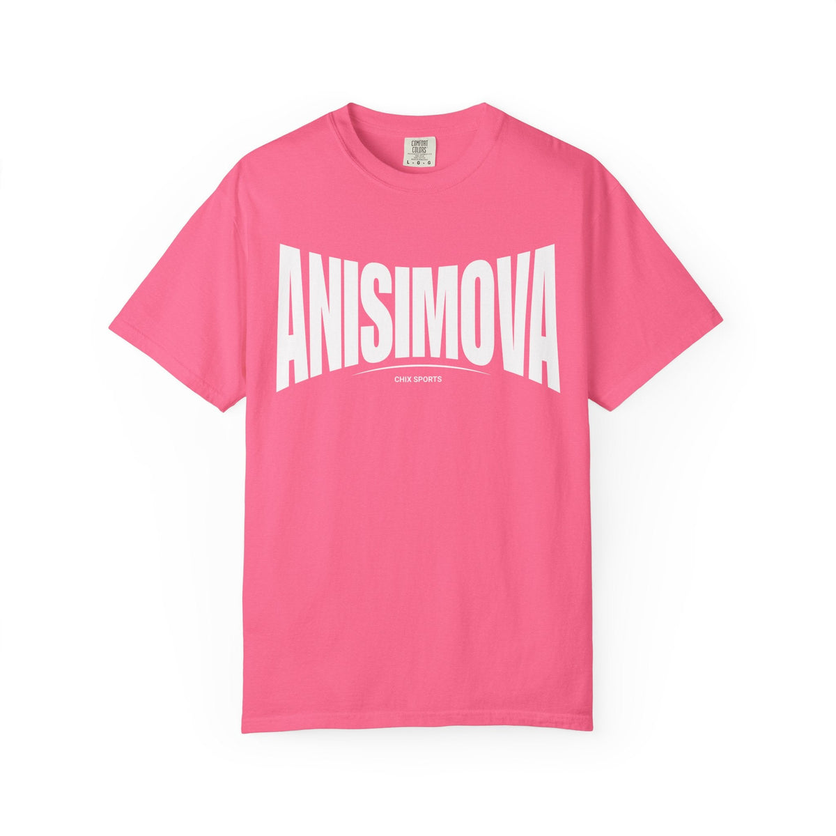 Amanda Anisimova Premium Unisex Fan Shirt in Crunchberry | Chix Sports