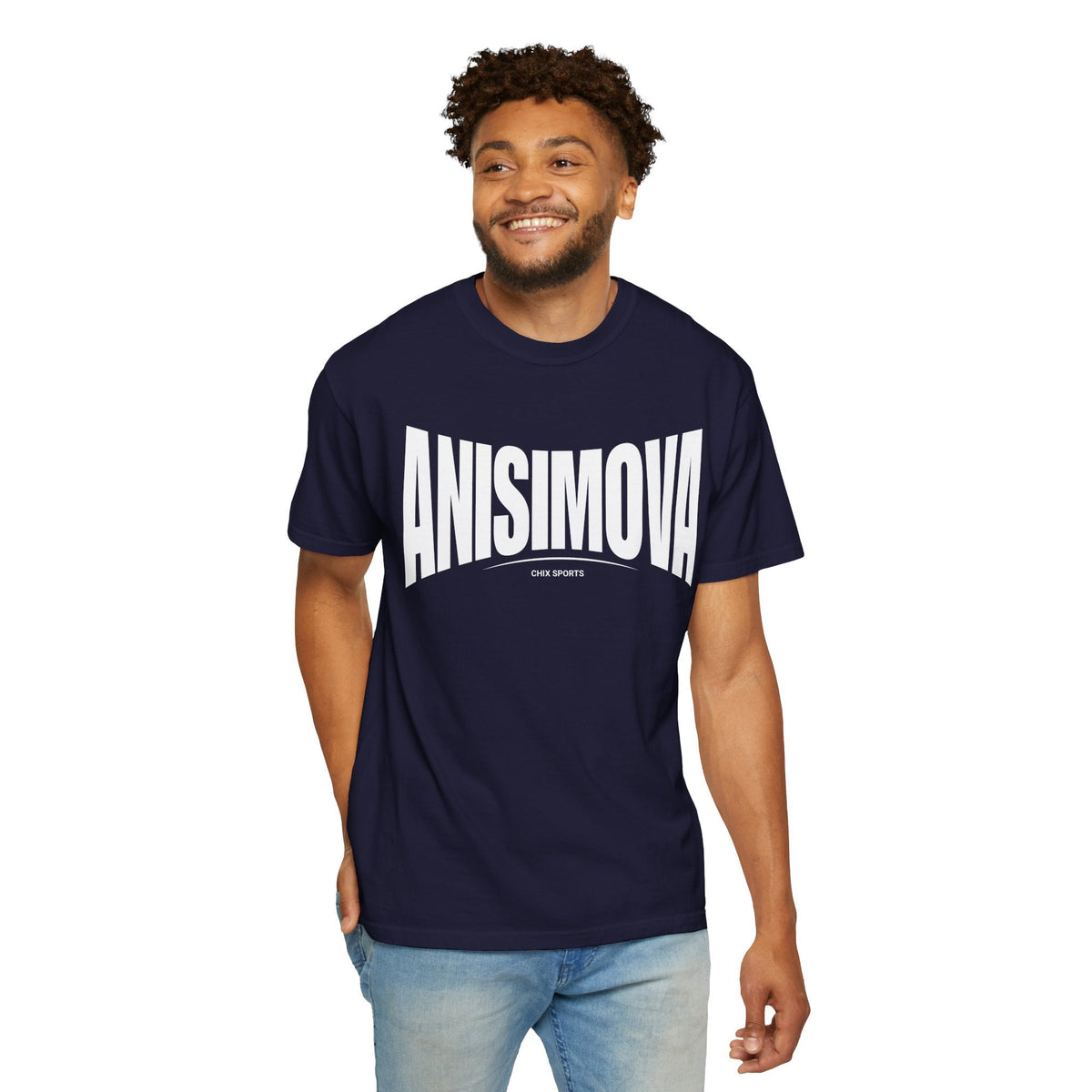 Amanda Anisimova Premium Unisex Fan Shirt in Red | Chix Sports