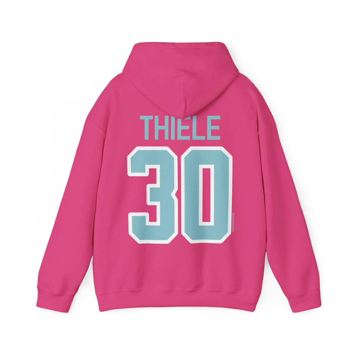 Amanda Thiele Unisex Fleet Hoodie in Heliconia | Chix Sports