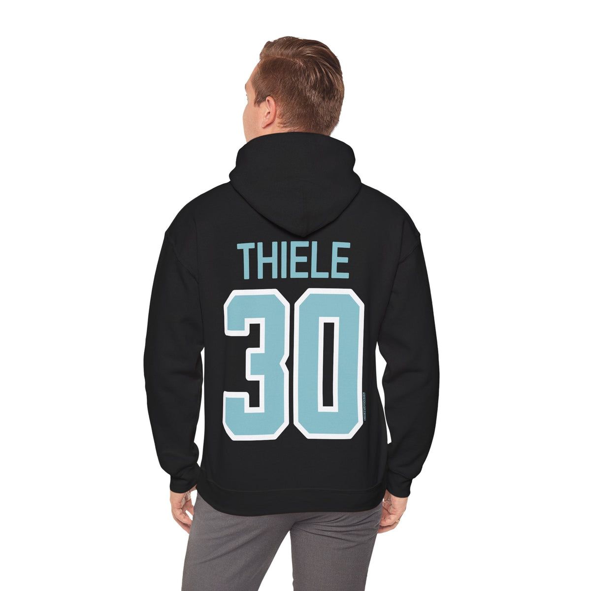 Amanda Thiele Unisex Fleet Hoodie in Heliconia | Chix Sports