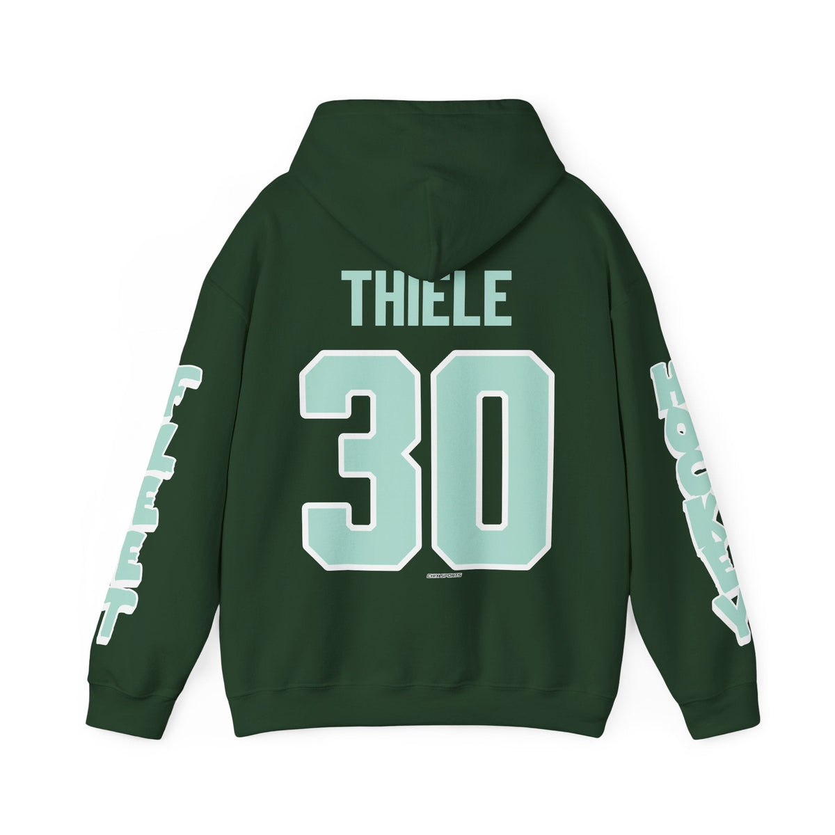 Amanda Thiele Unisex Fleet Hoodie in Forest Green | Chix Sports