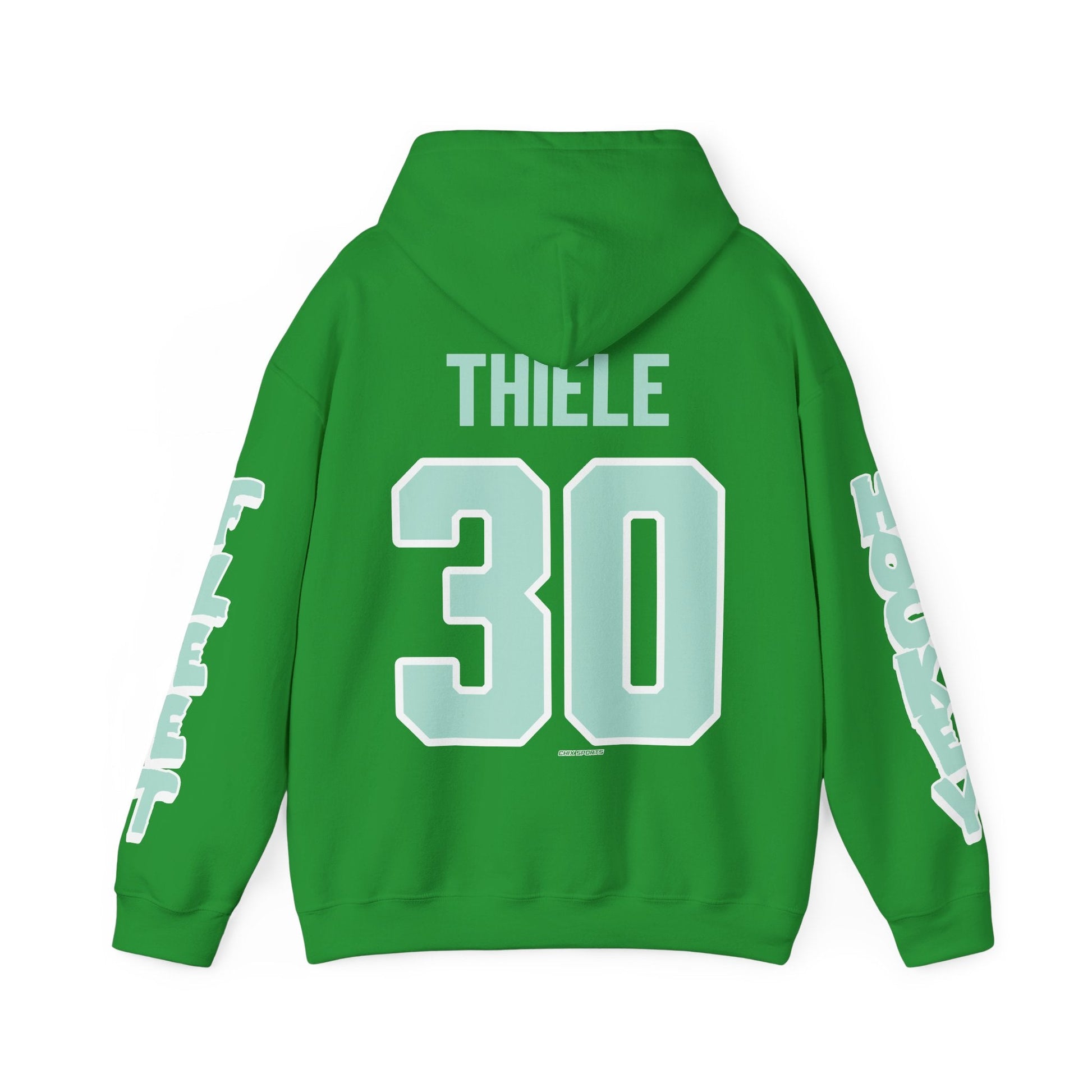 Amanda Thiele Unisex Fleet Hoodie in Irish Green | Chix Sports