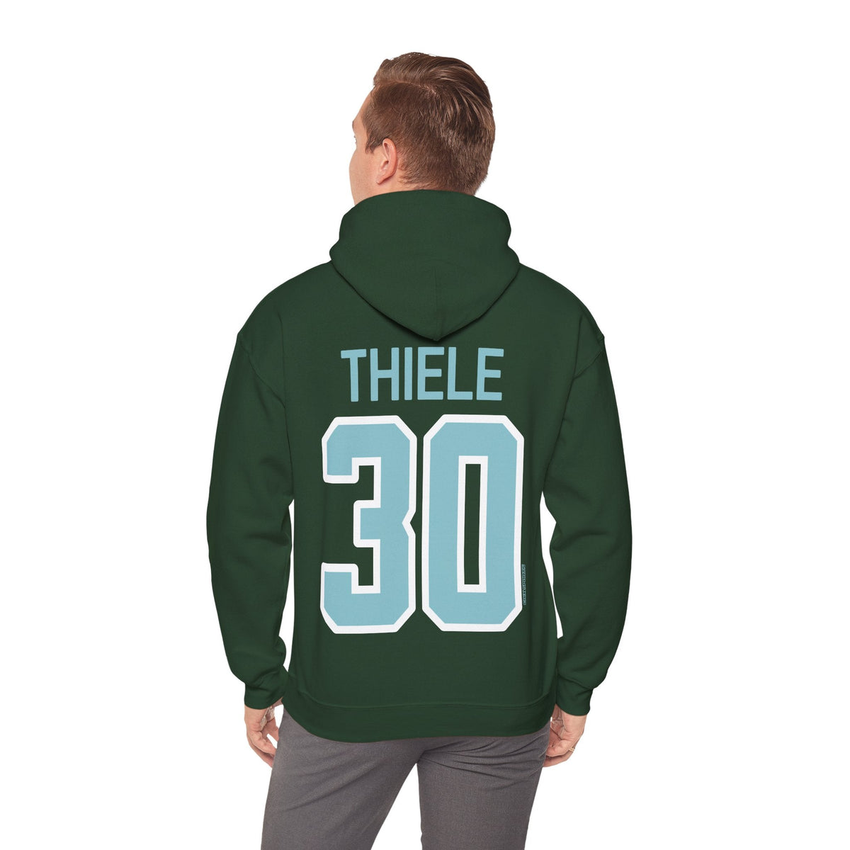 Amanda Thiele Unisex Fleet Hoodie in Heliconia | Chix Sports