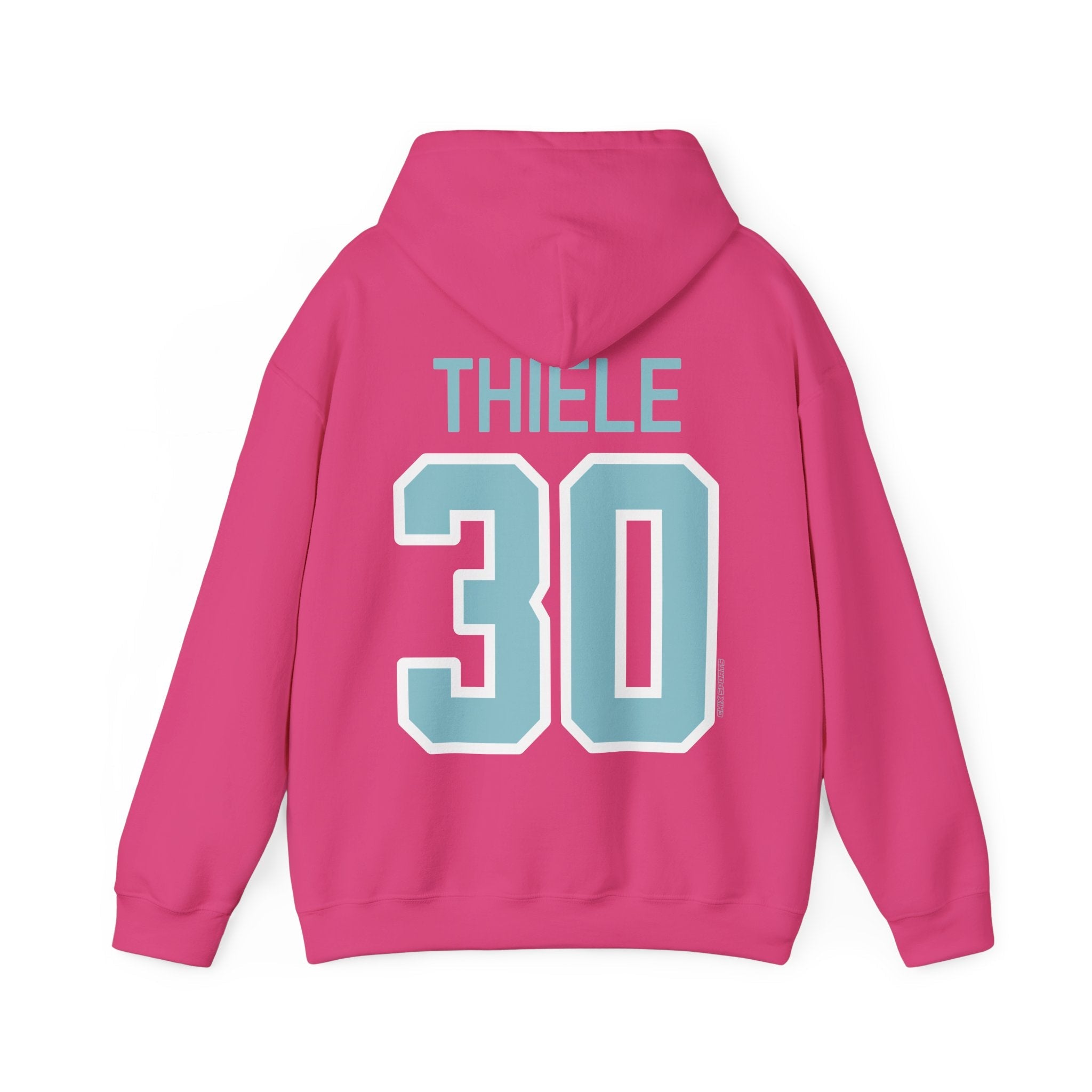Amanda Thiele Unisex Fleet Hoodie - No Sleeve Print | Chix Sports