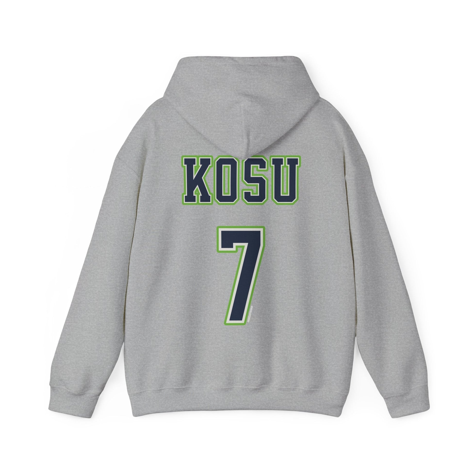 Anastasiia Olairi Kosu Unisex Jersey Hoodie in Sport Grey | Chix Sports