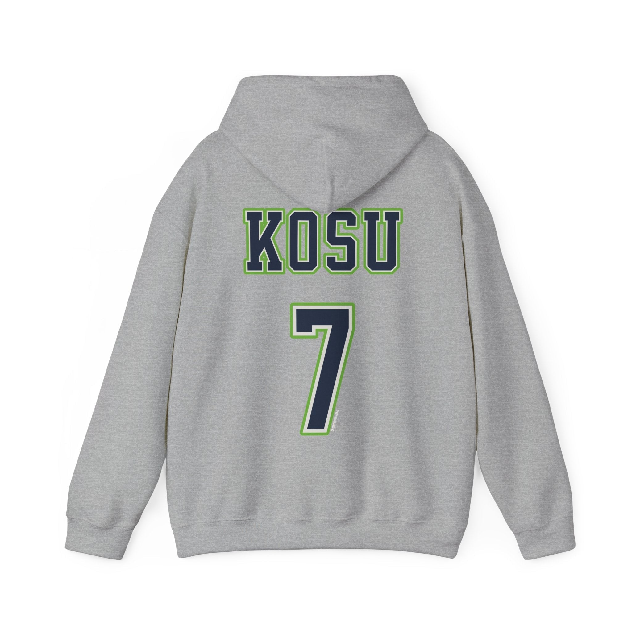 Anastasiia Olairi Kosu Unisex Jersey Hoodie in Sport Grey | Chix Sports