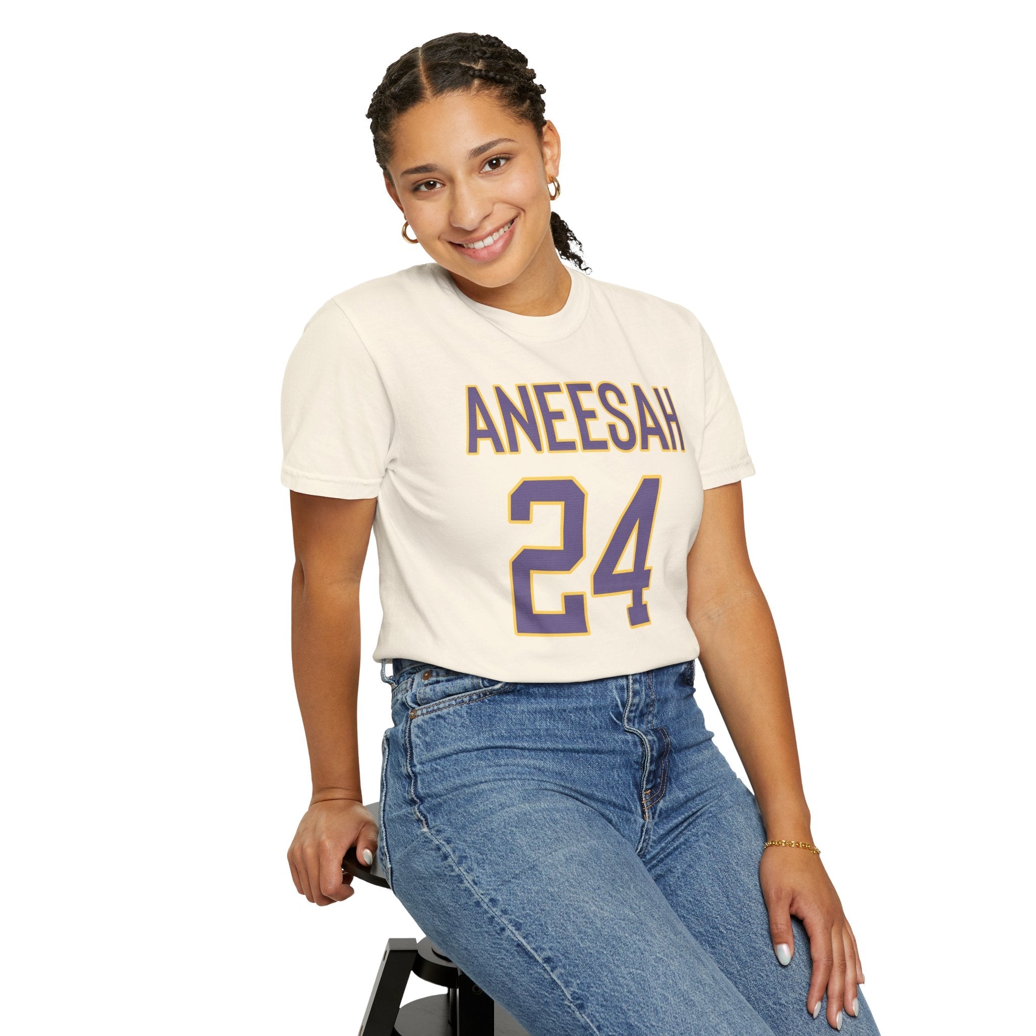Aneesah Morrow 24 Tigers Player Premium T-shirt | Chix Sports