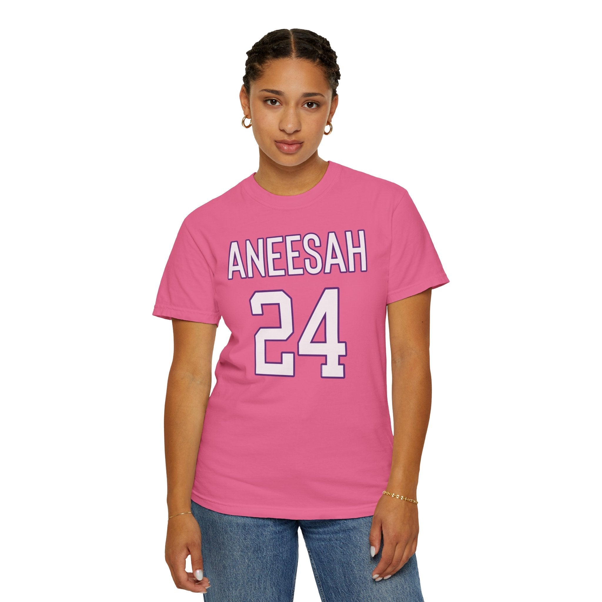Aneesah Morrow 24 Tigers Player Premium T-shirt | Chix Sports