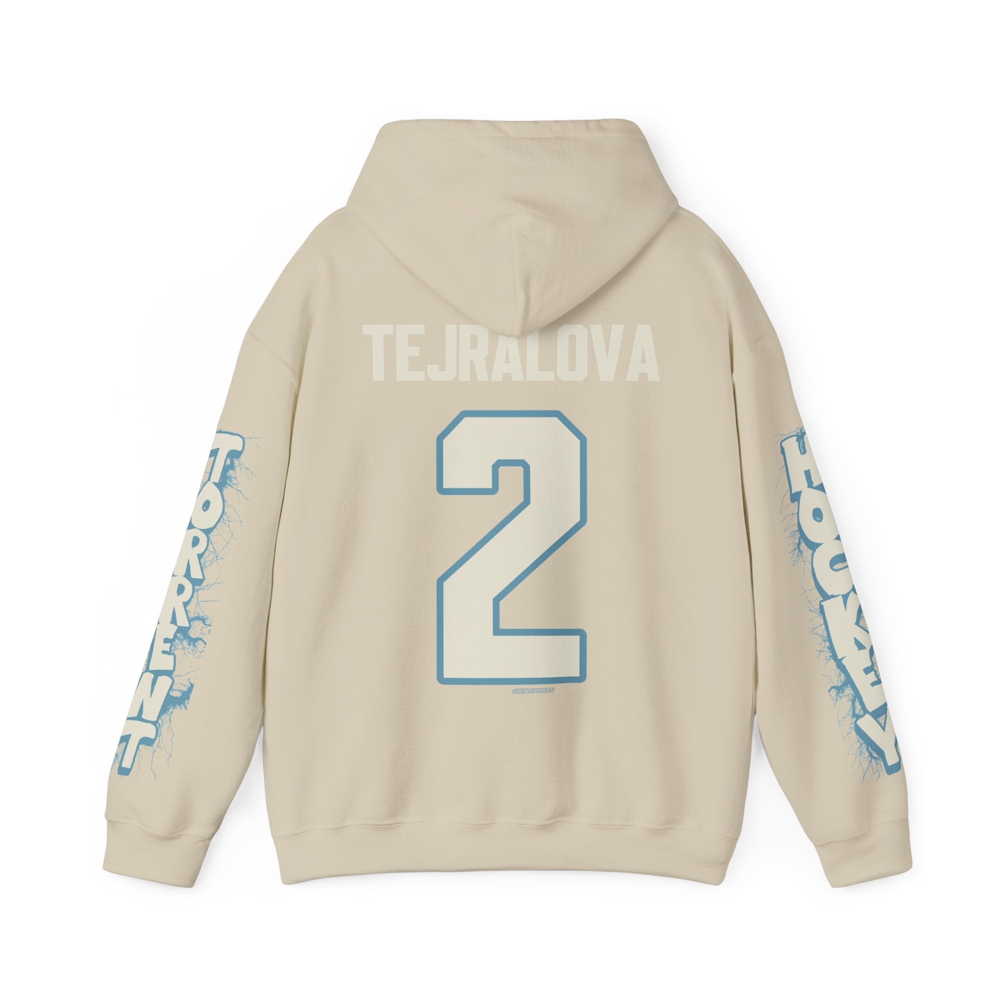 Aneta Tejralova Torrent Unisex Hoodie in Sand | Chix Sports