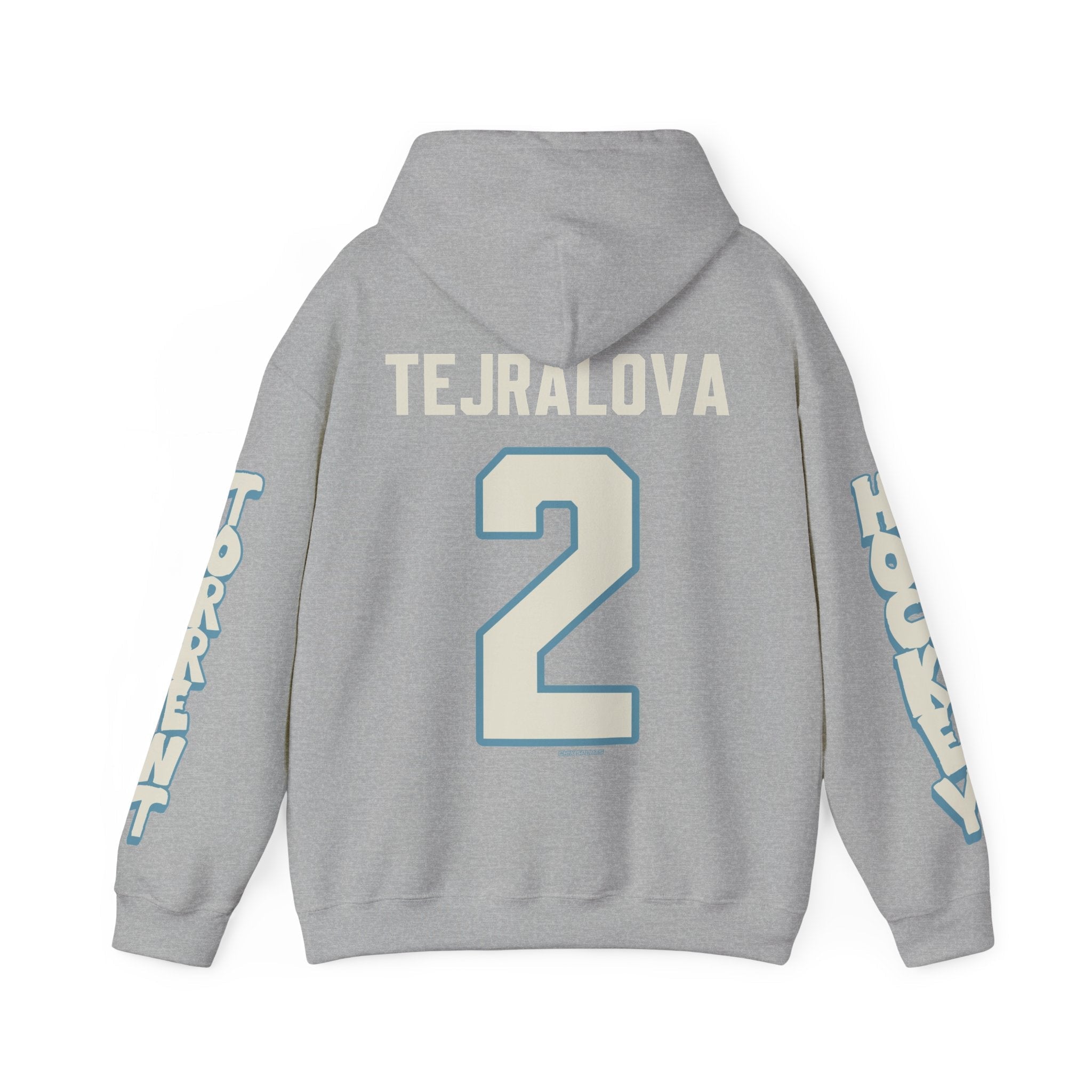 Aneta Tejralova Torrent Unisex Hoodie in Sport Grey | Chix Sports