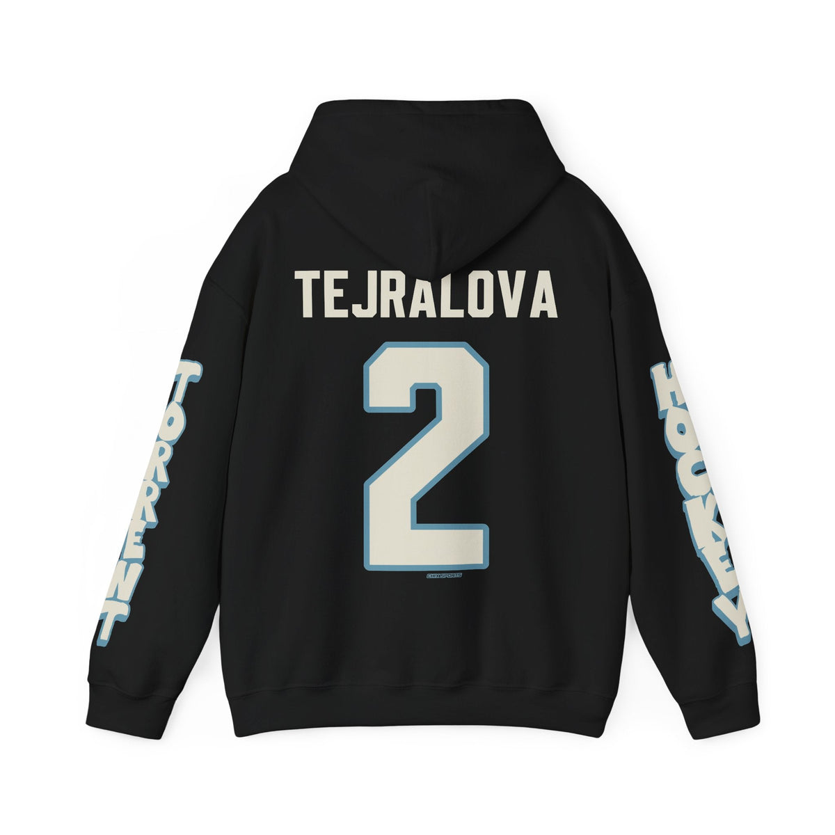 Aneta Tejralova Torrent Unisex Hoodie in Black | Chix Sports
