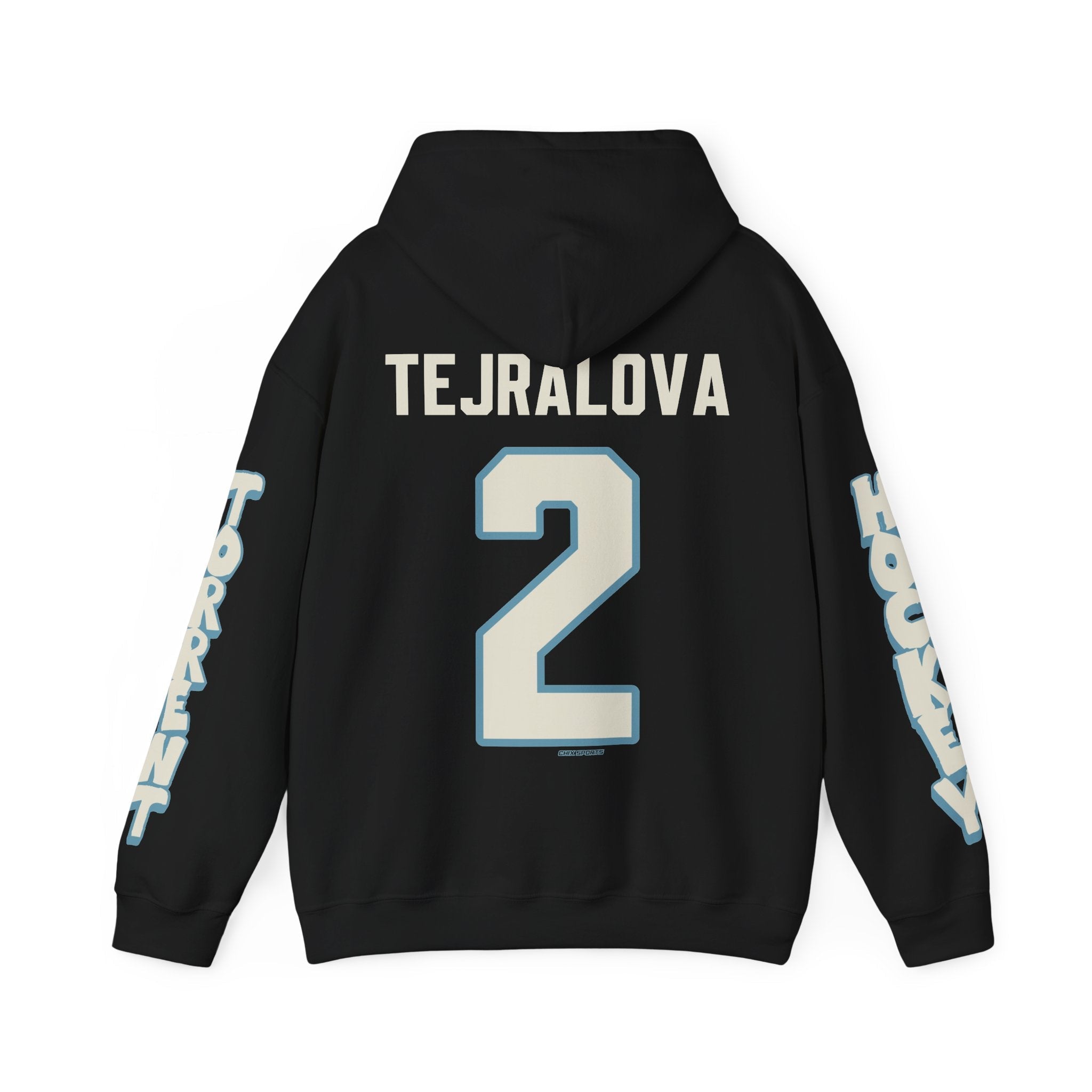 Aneta Tejralova Torrent Unisex Hoodie in Black | Chix Sports