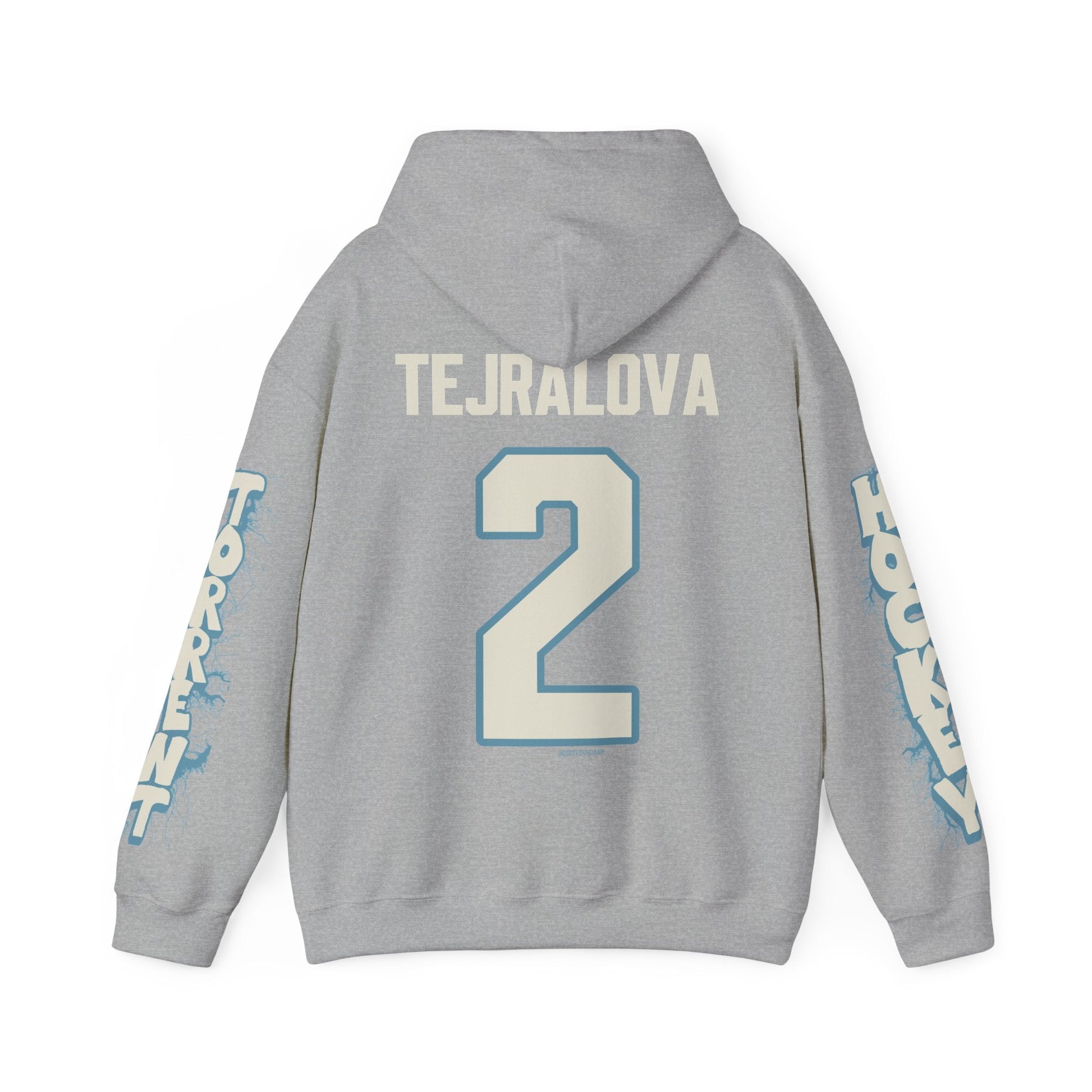 Aneta Tejralova Torrent Unisex Hoodie in Sport Grey | Chix Sports