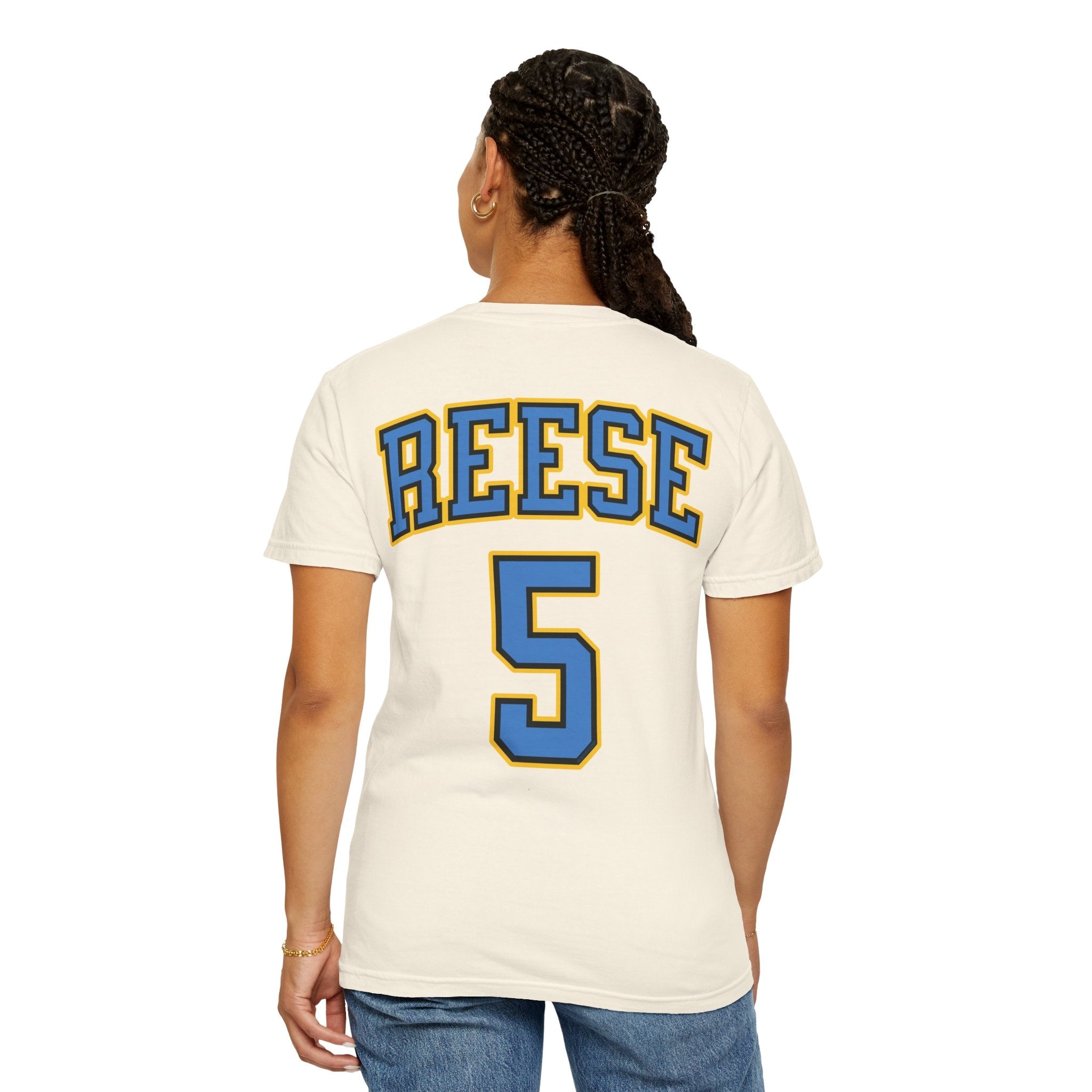 Angel Reese 2 - sided Sky Basketball Premium Shirt | Chix Sports