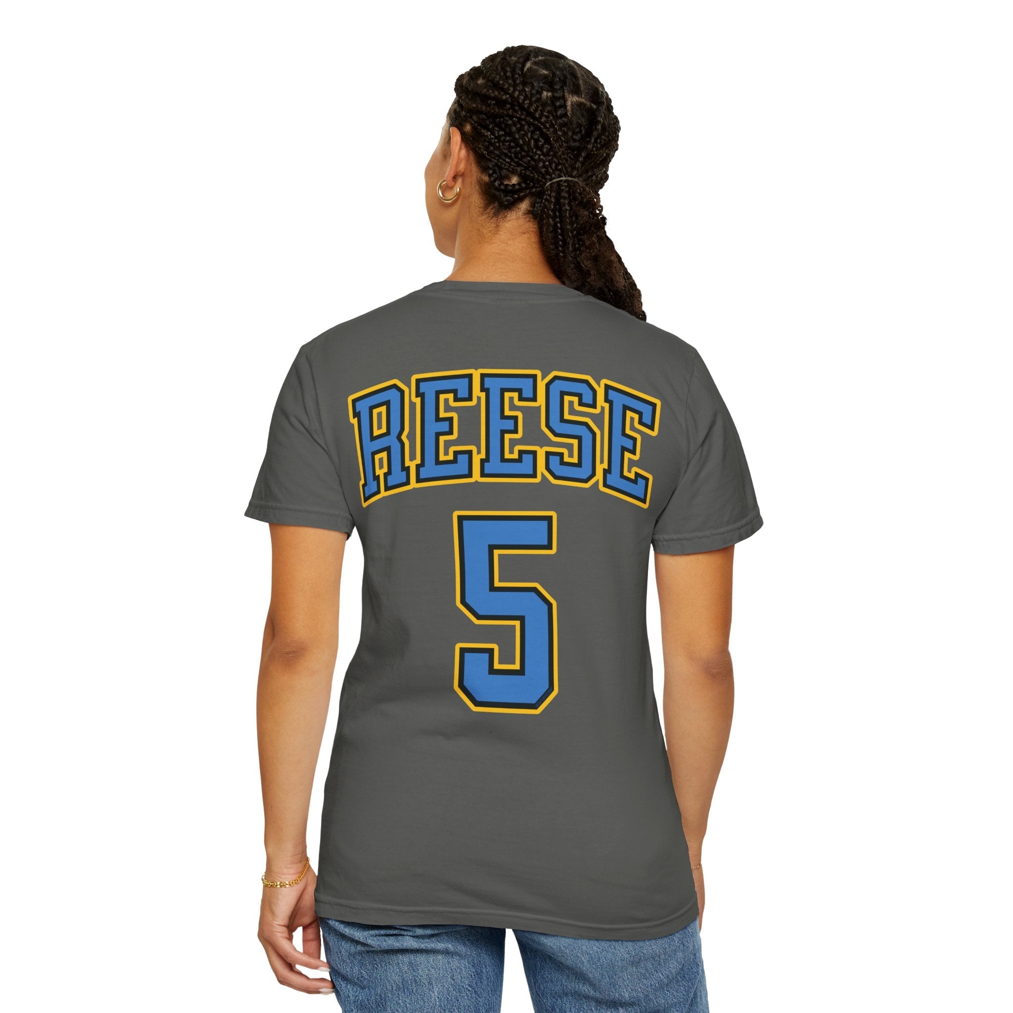 Angel Reese 2 - sided Sky Basketball Premium Shirt | Chix Sports