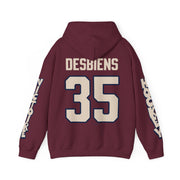 Ann-Renee Desbiens Victoire Unisex CityHoodie in Maroon | Chix Sports