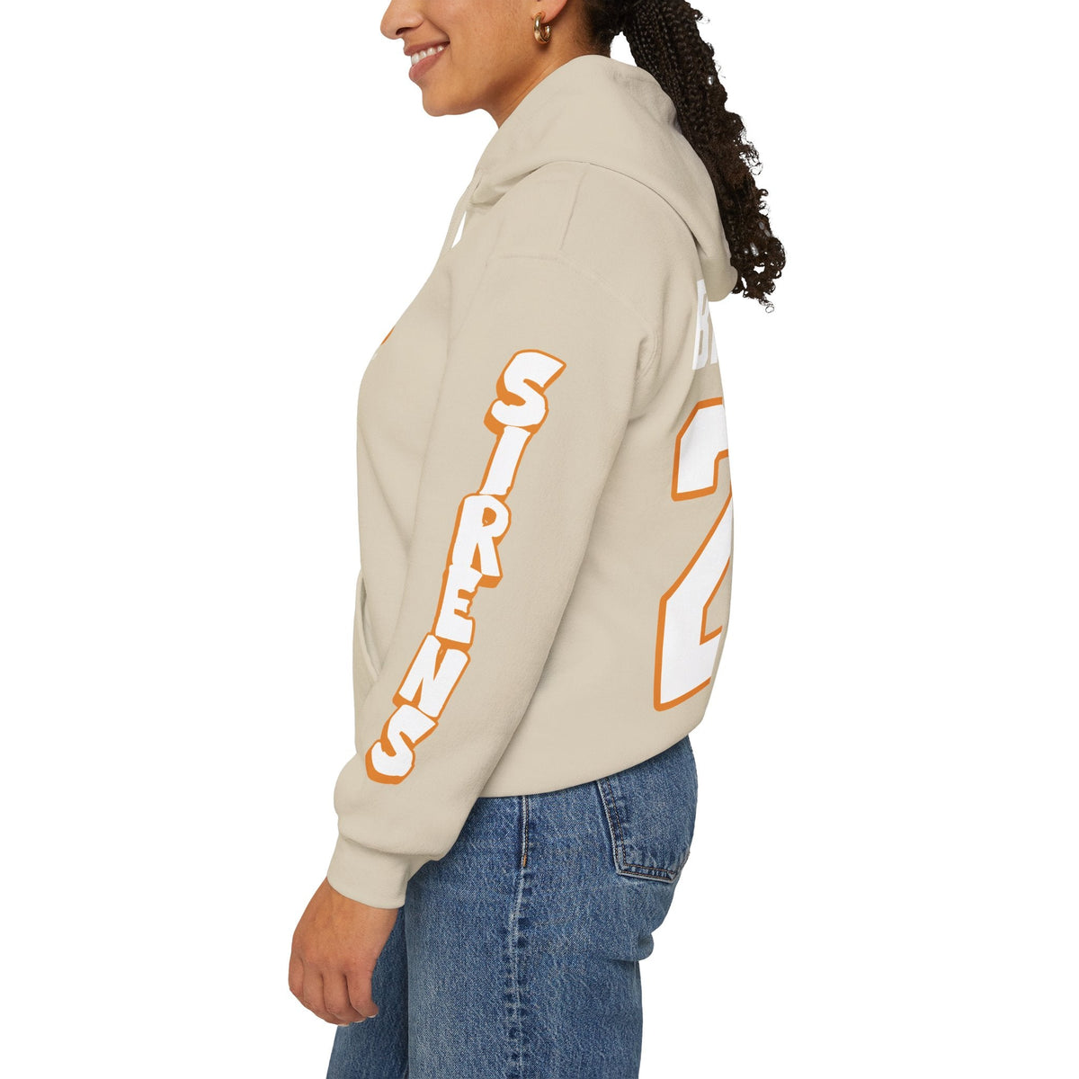 Anna Bargman Sirens Unisex Hoodie in Antique Sapphire | Chix Sports