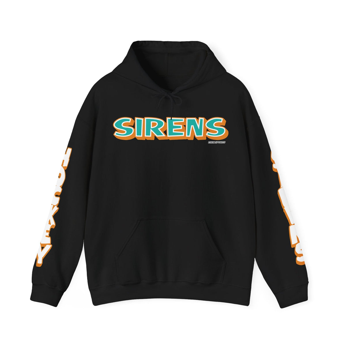 Anna Bargman Sirens Unisex Hoodie in Antique Sapphire | Chix Sports