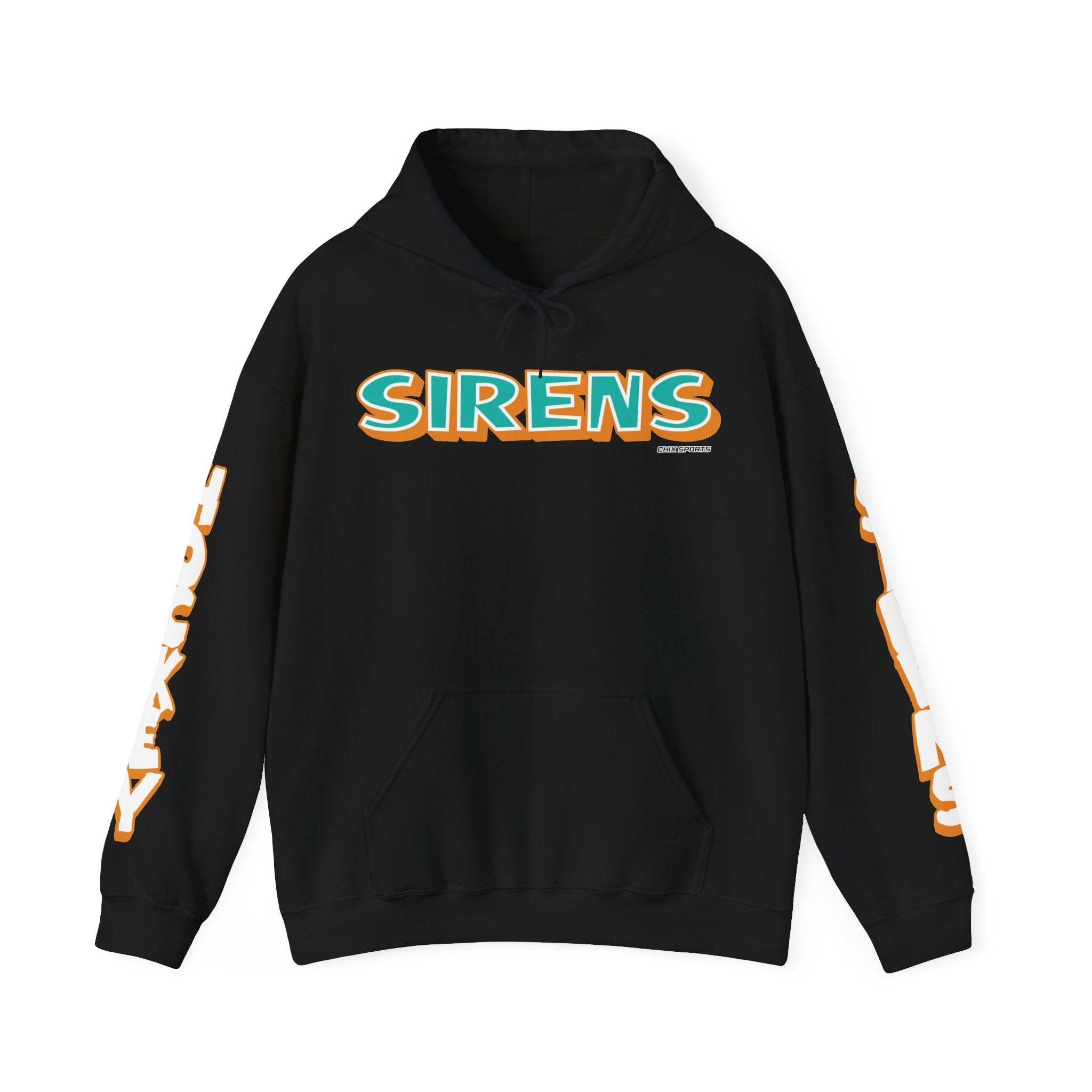 Anna Bargman Sirens Unisex Hoodie in Antique Sapphire | Chix Sports