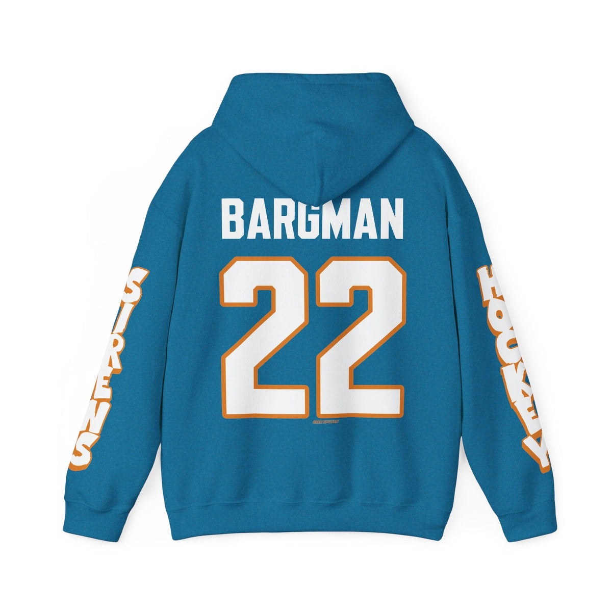 Anna Bargman Sirens Unisex Hoodie in Antique Sapphire | Chix Sports