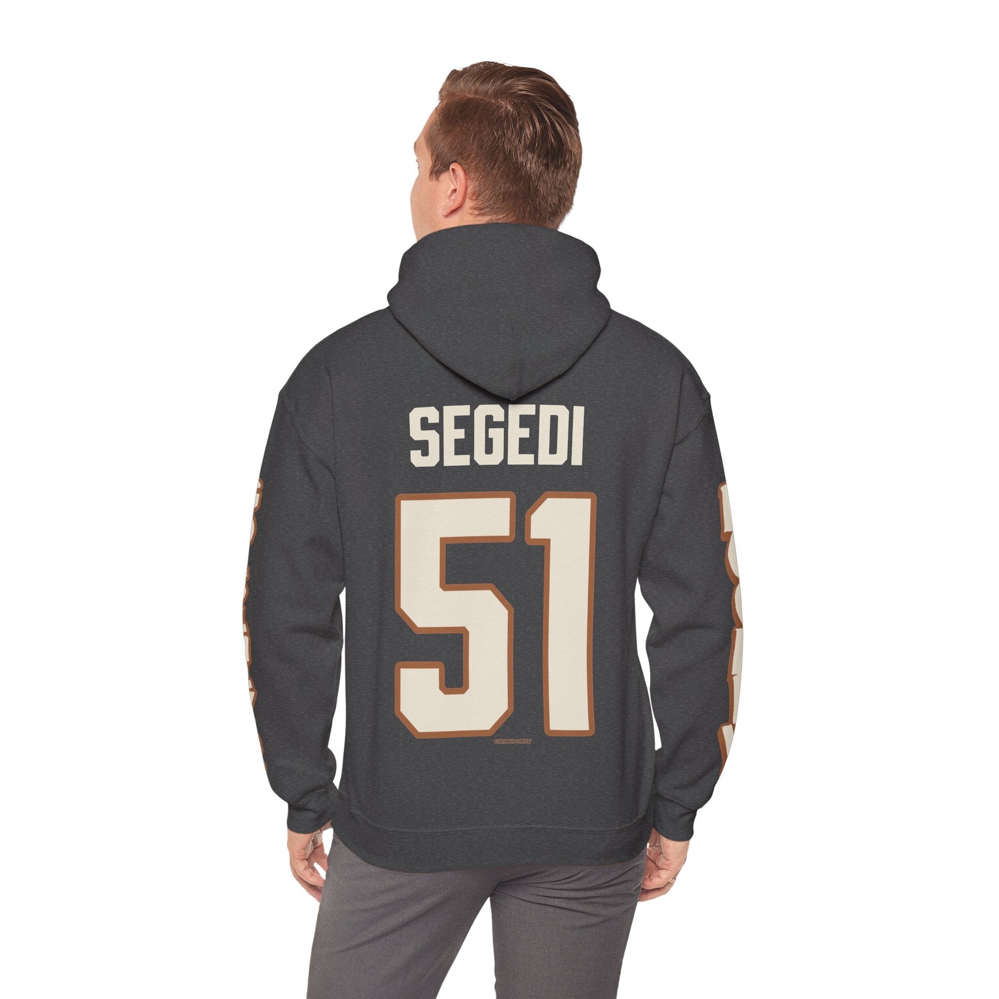 Anna Segedi Goldeneyes Unisex Hoodie in Dark Heather | Chix Sports