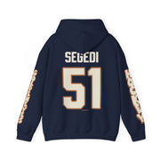 Anna Segedi Goldeneyes Unisex Hoodie in Navy | Chix Sports