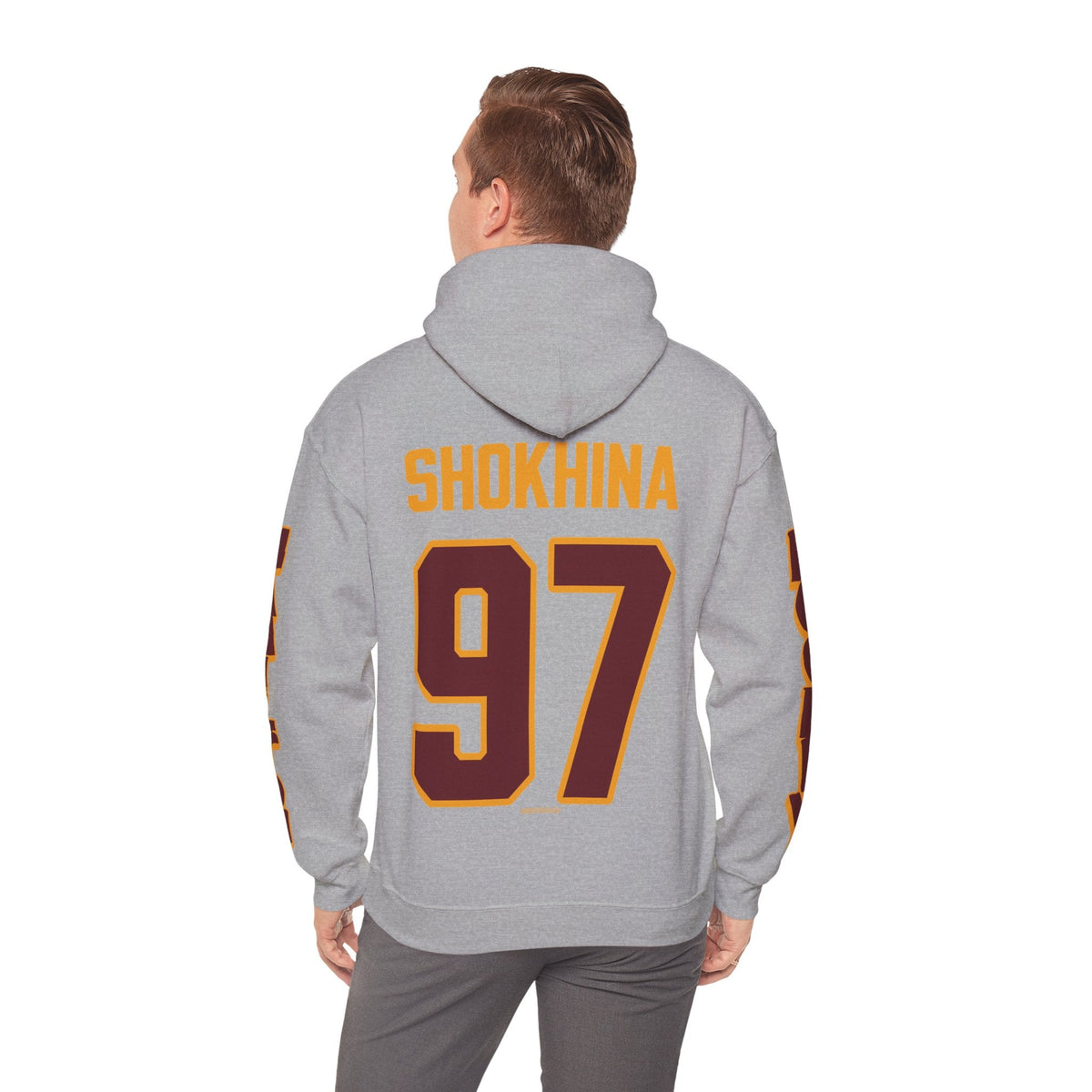 Anna Shokhina Hamilton Expansion Unisex Hoodie in Maroon | Chix Sports