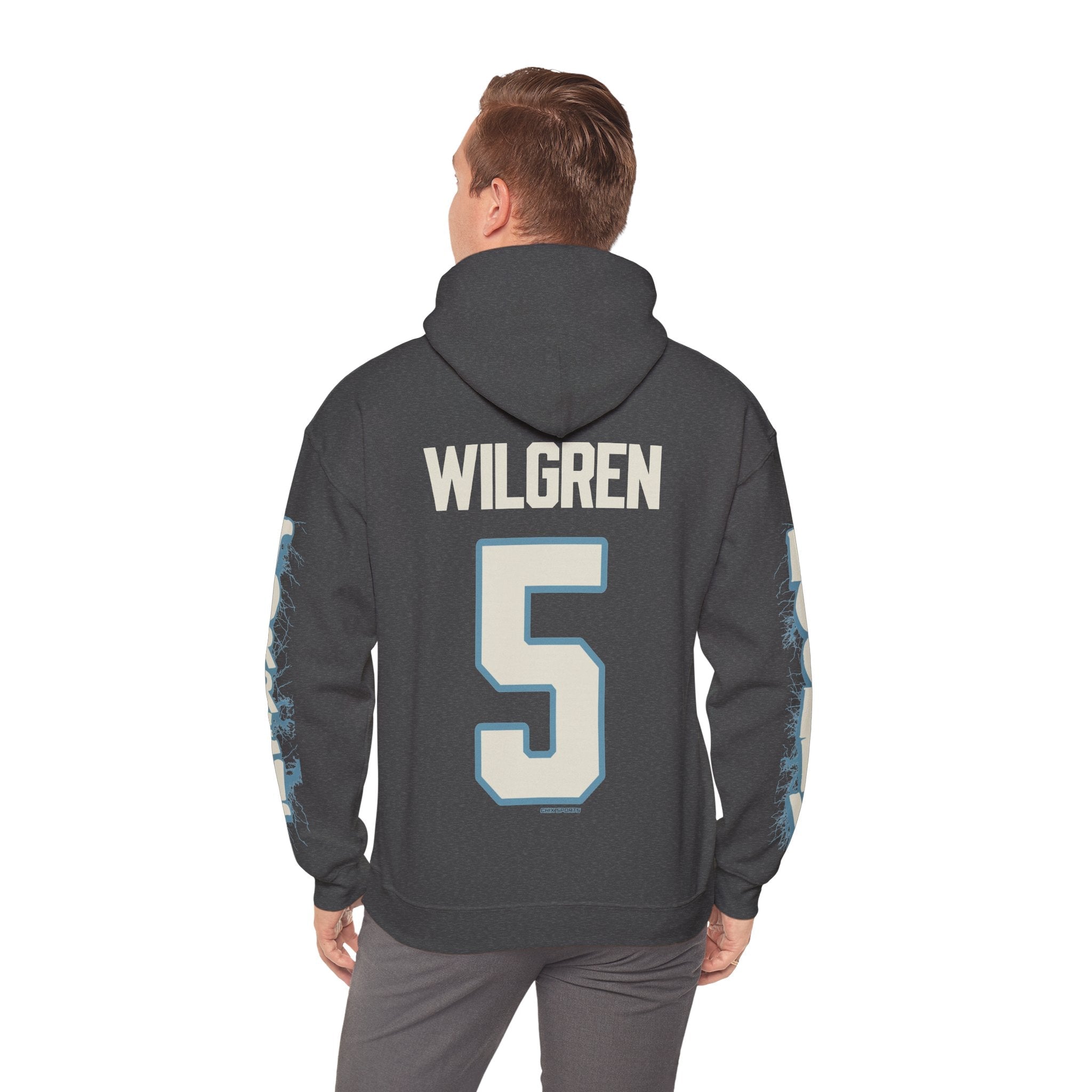 Anna Wilgren Torrent Unisex Hoodie in Sport Grey | Chix Sports