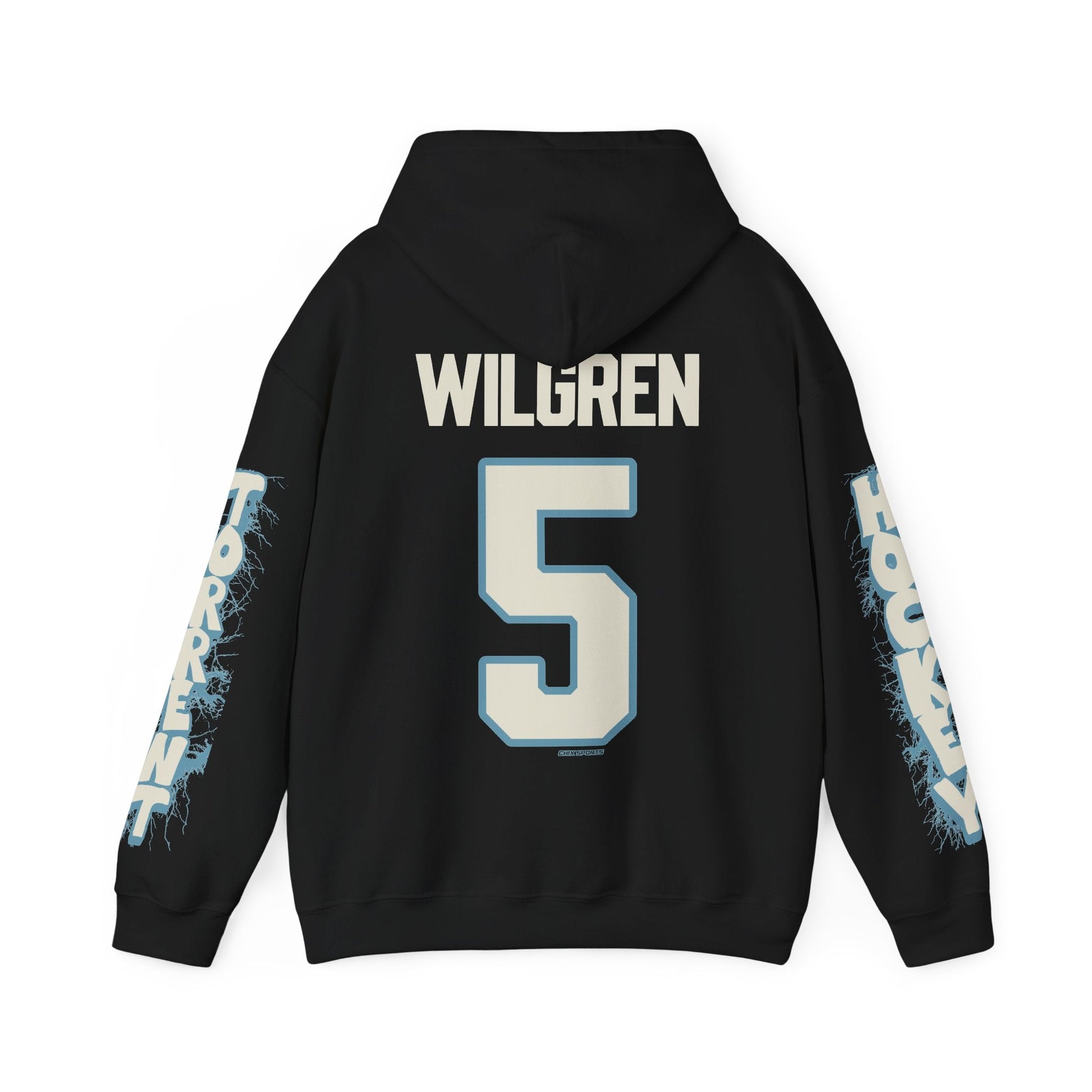 Anna Wilgren Torrent Unisex Hoodie in Black | Chix Sports