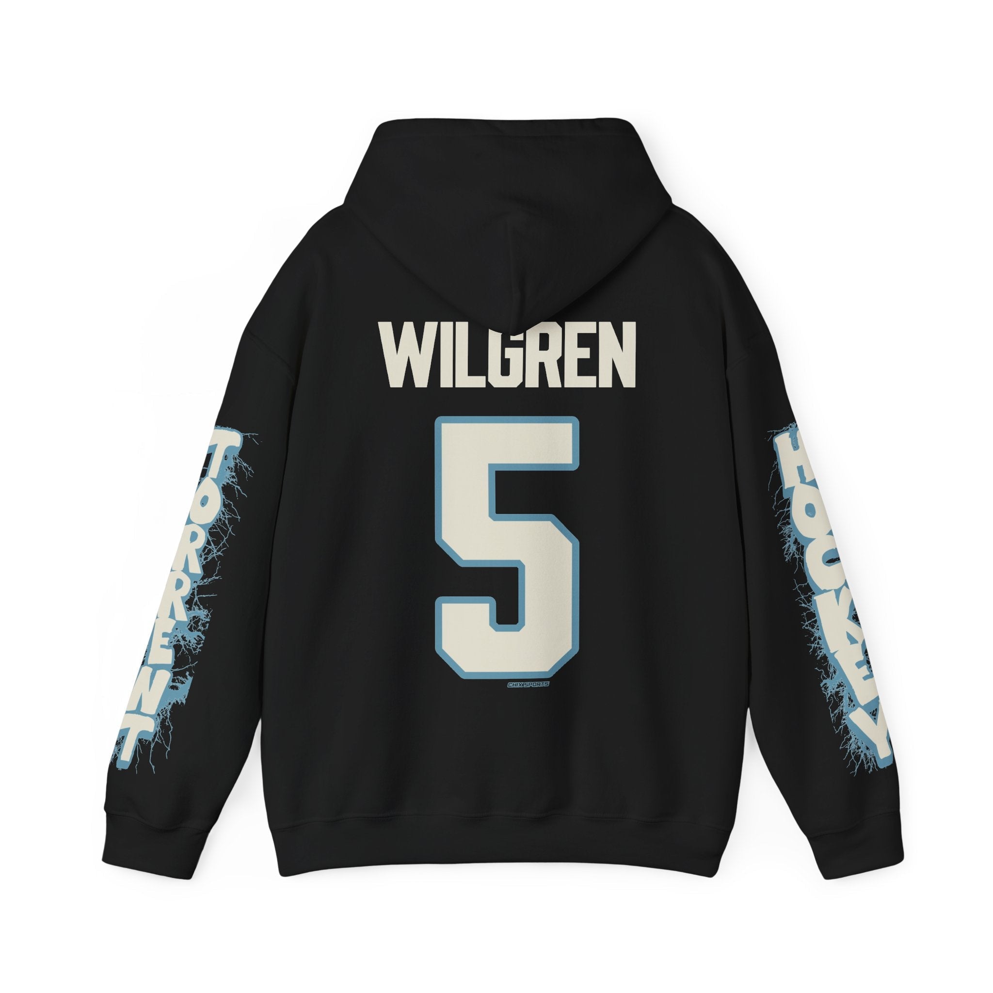 Anna Wilgren Torrent Unisex Hoodie in Black | Chix Sports