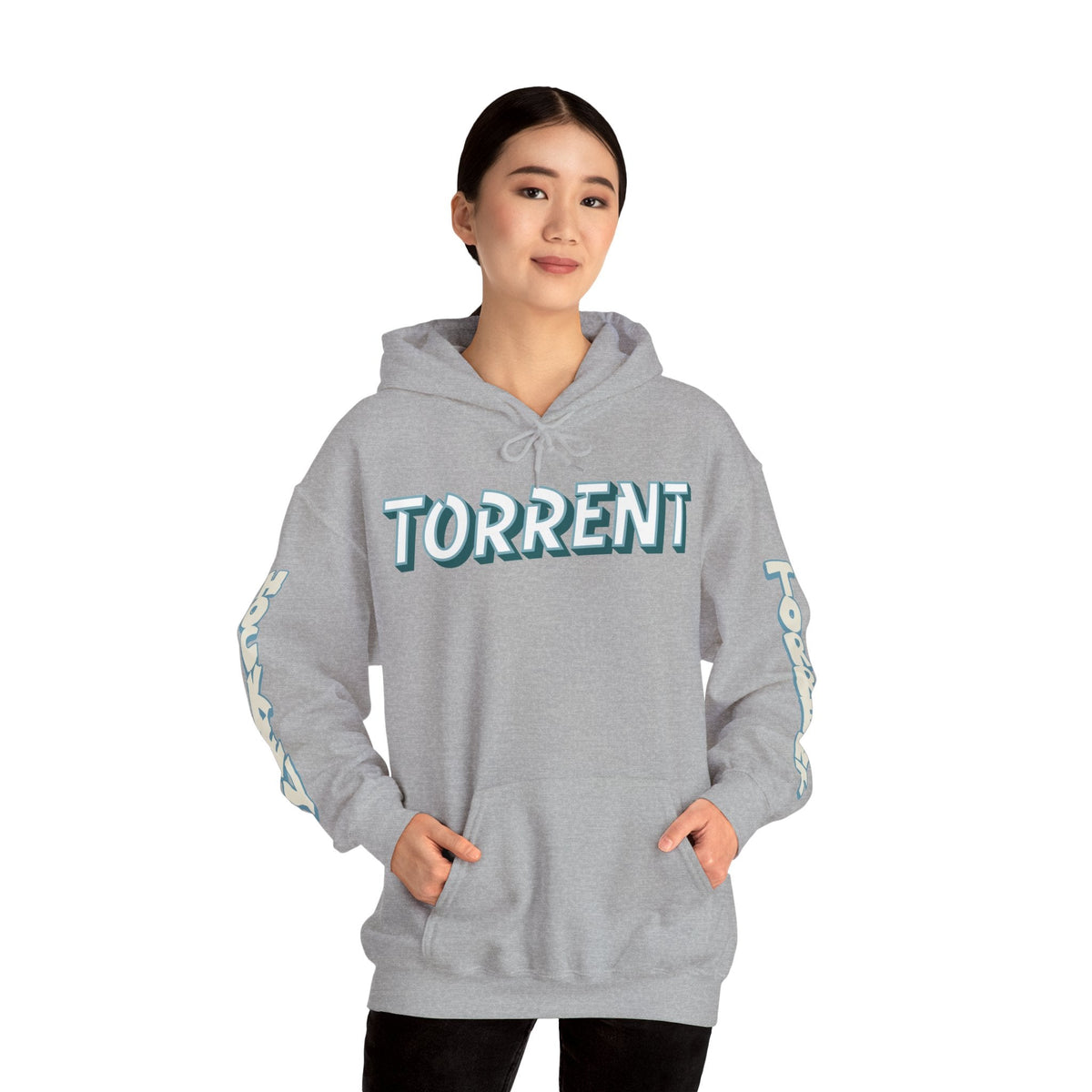 Anna Wilgren Torrent Unisex Hoodie in Sport Grey | Chix Sports