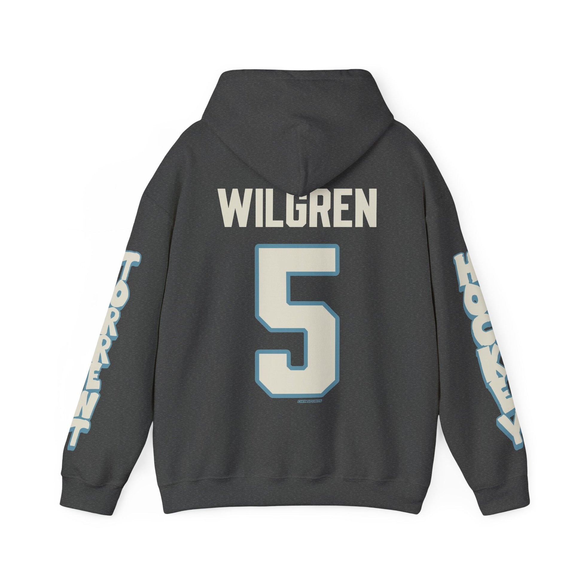 Anna Wilgren Torrent Unisex Hoodie in Dark Heather | Chix Sports