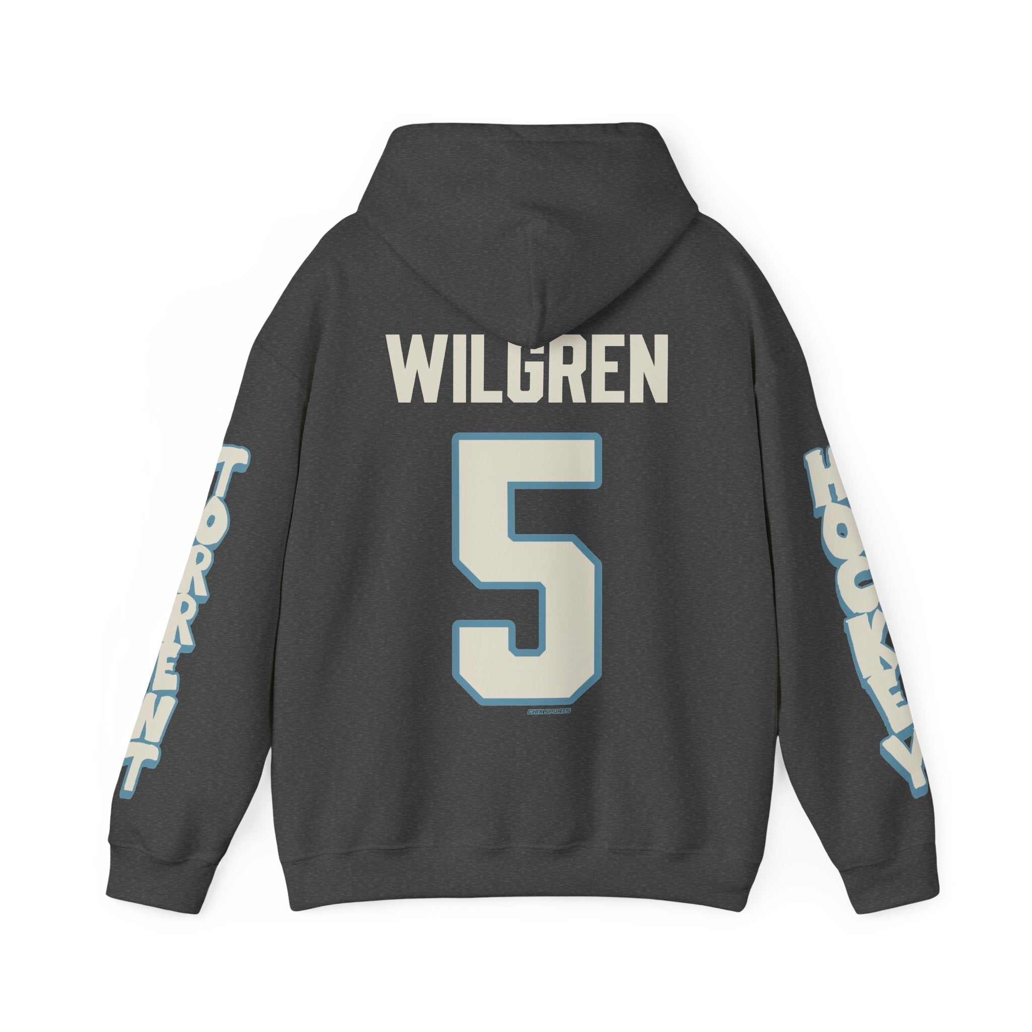 Anna Wilgren Torrent Unisex Hoodie in Dark Heather | Chix Sports